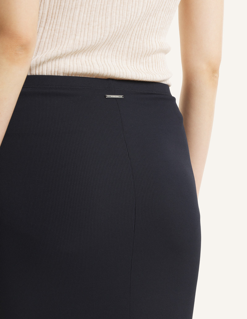 SOFT FINE RIB LONG SKIRT 7