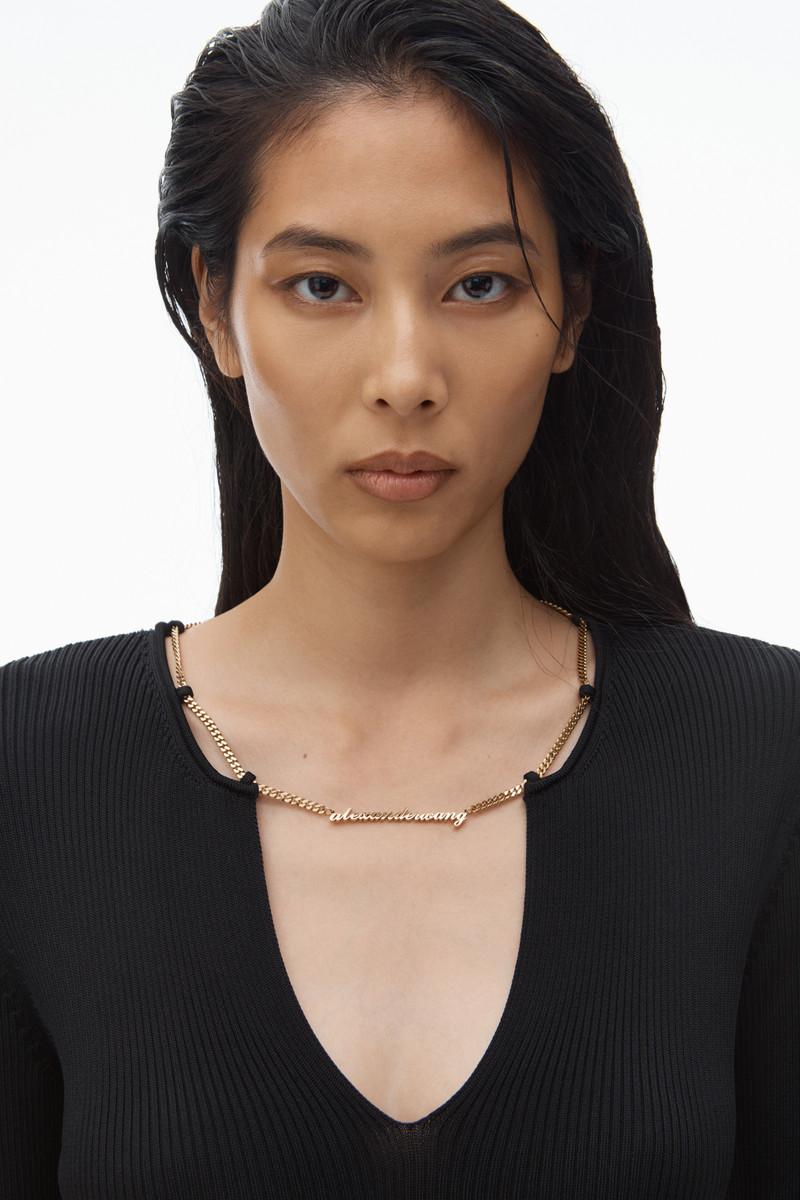 Logo Nameplate Dress 3