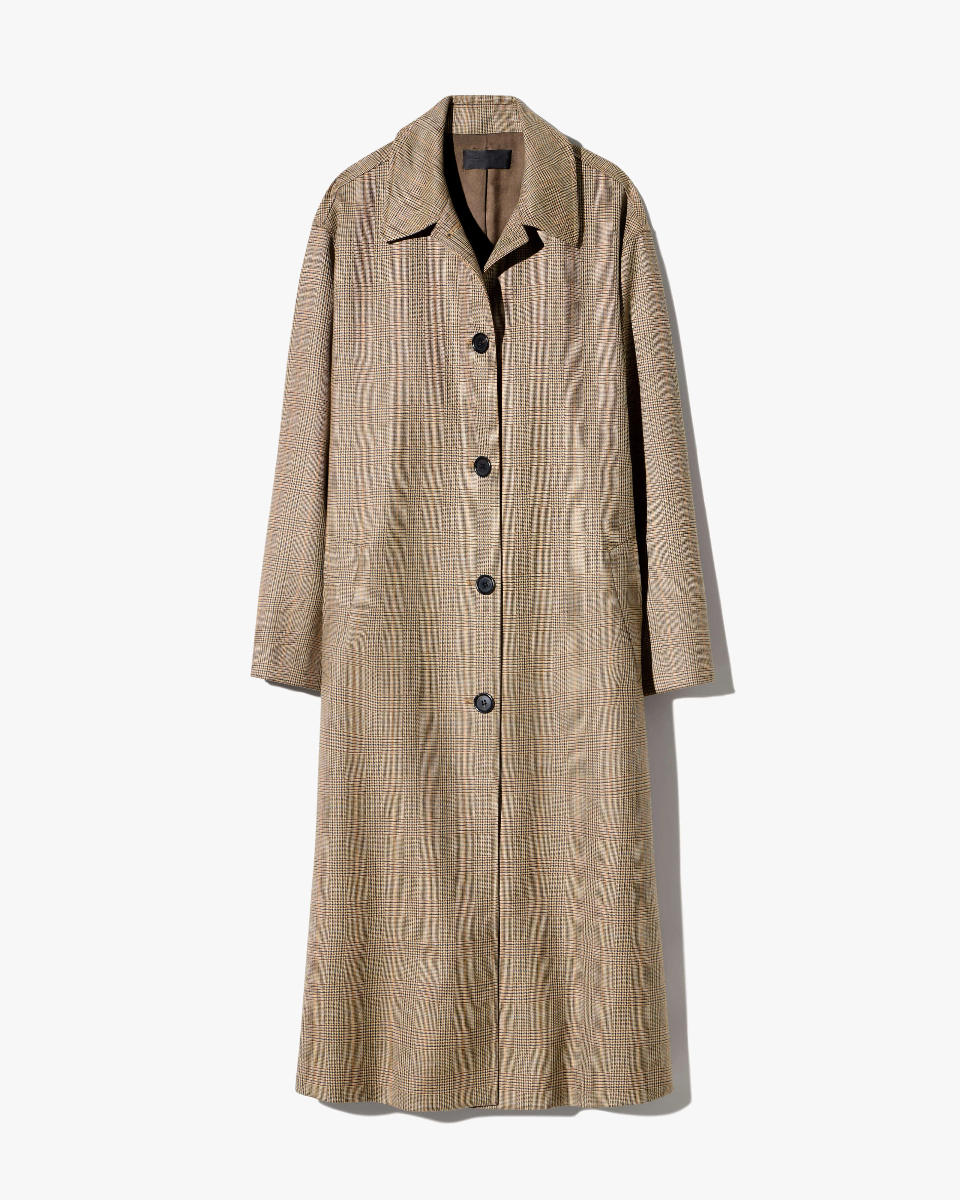 ADRIEN LONG WOOL DUSTER COAT - 1