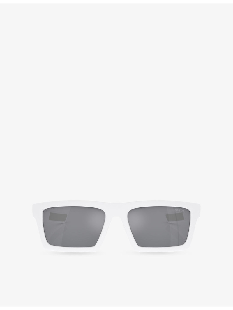 PS 02ZSU Rectangle-Frame Acetate Sunglasses 1