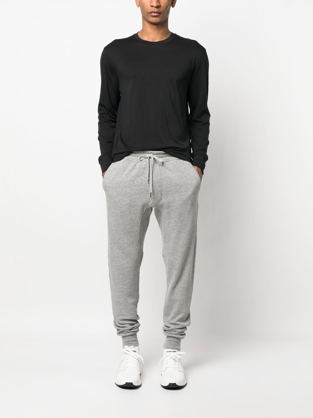 round-neck long-sleeve T-shirt - 2
