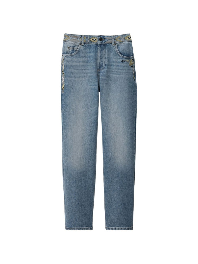Rizie embroidered jeans 1