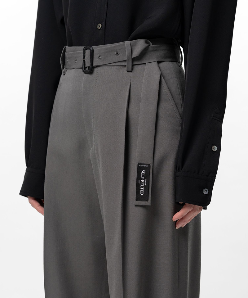Basic Belted Pants 12