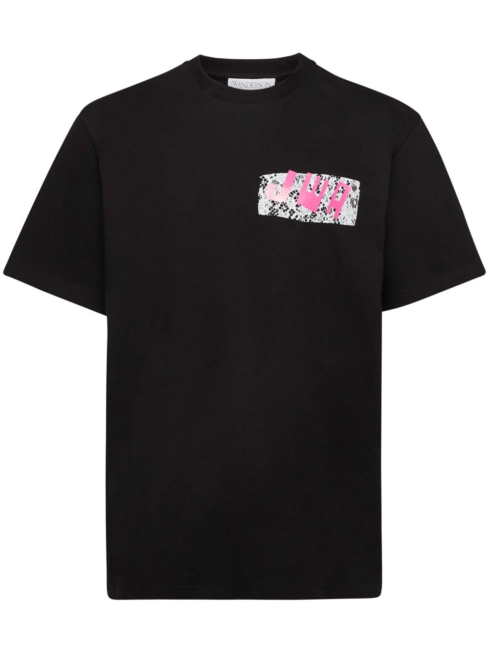 JWA lace-print T-shirt - 1