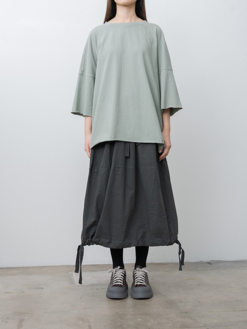 ALBUM DI FAMIGLIA Boxy Big T-Shirt HC - Sage outlook