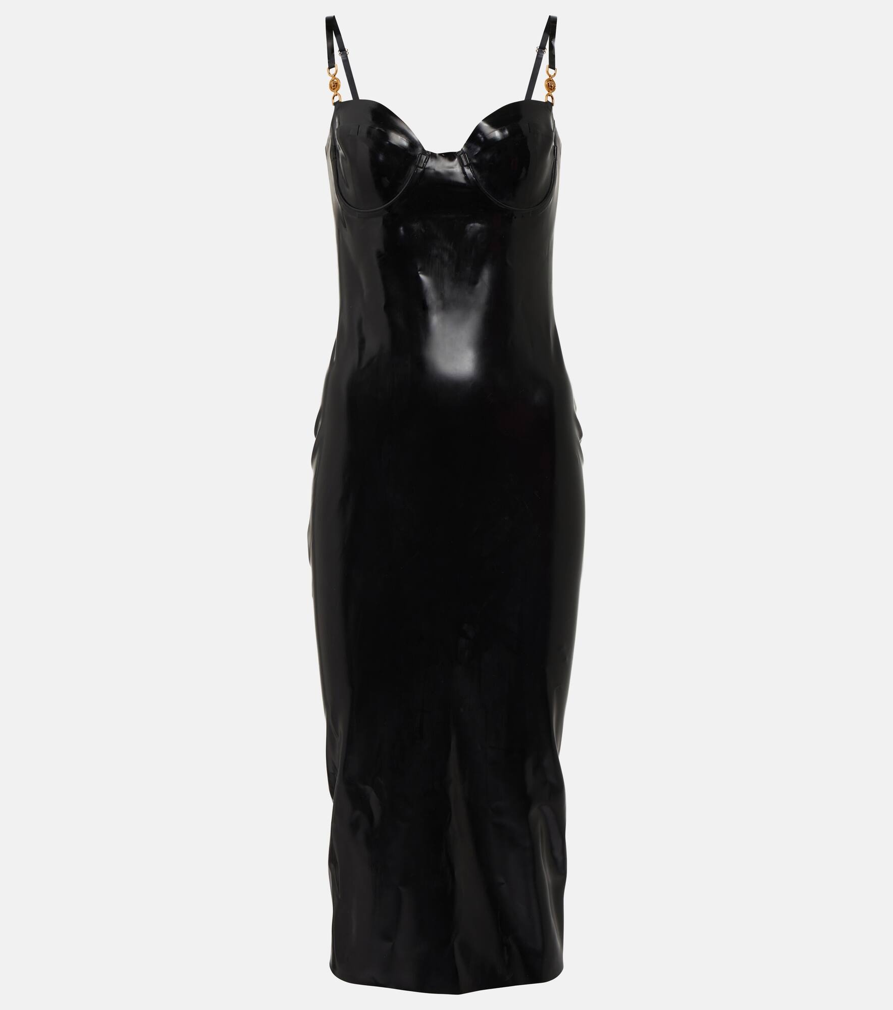 Medusa latex midi dress - 1