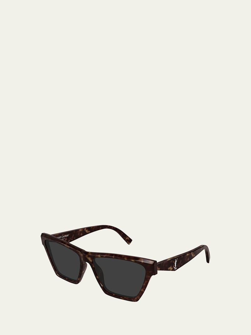 SAINT LAURENT YSL Acetate Cat-Eye Sunglasses outlook