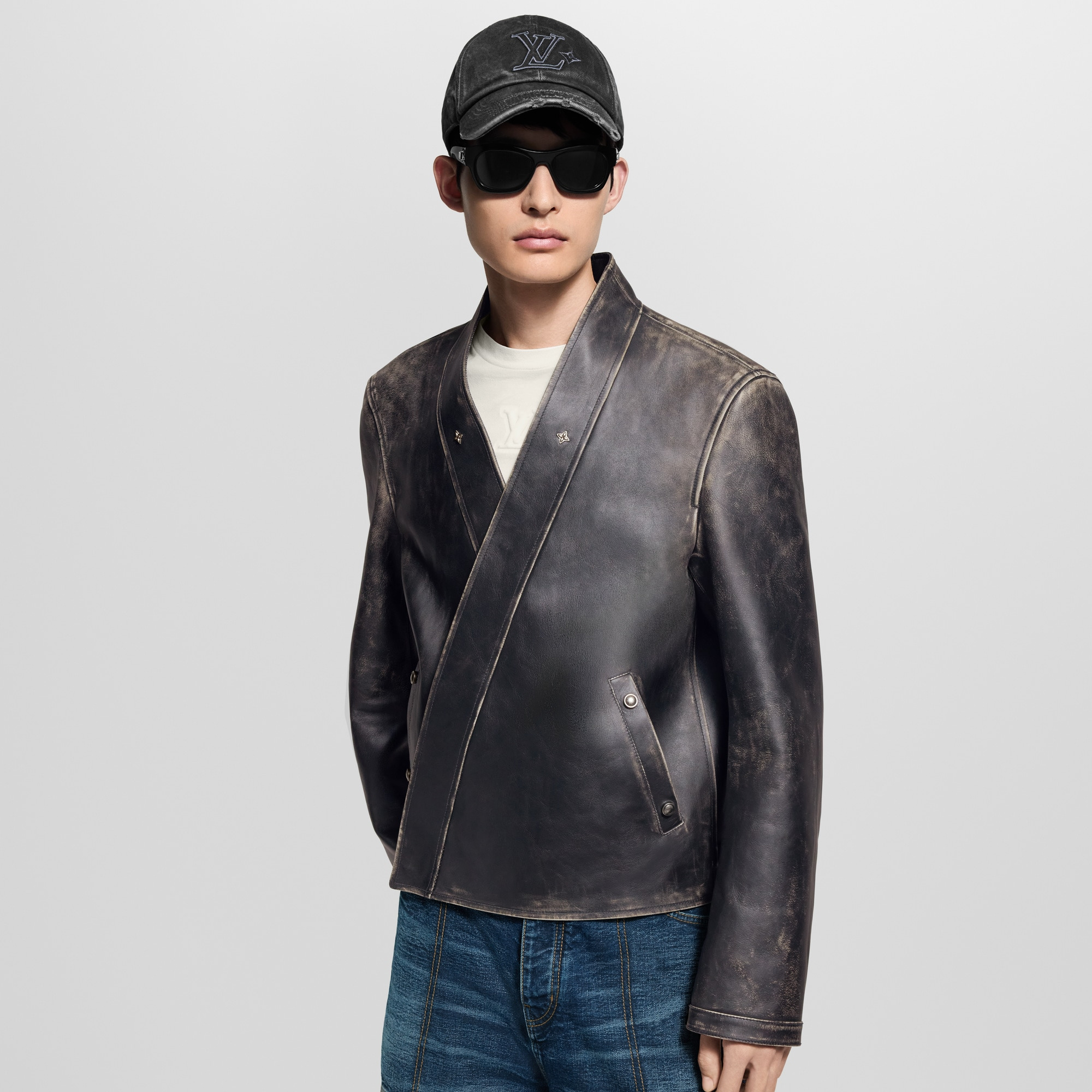 Leather Karate Jacket - 2