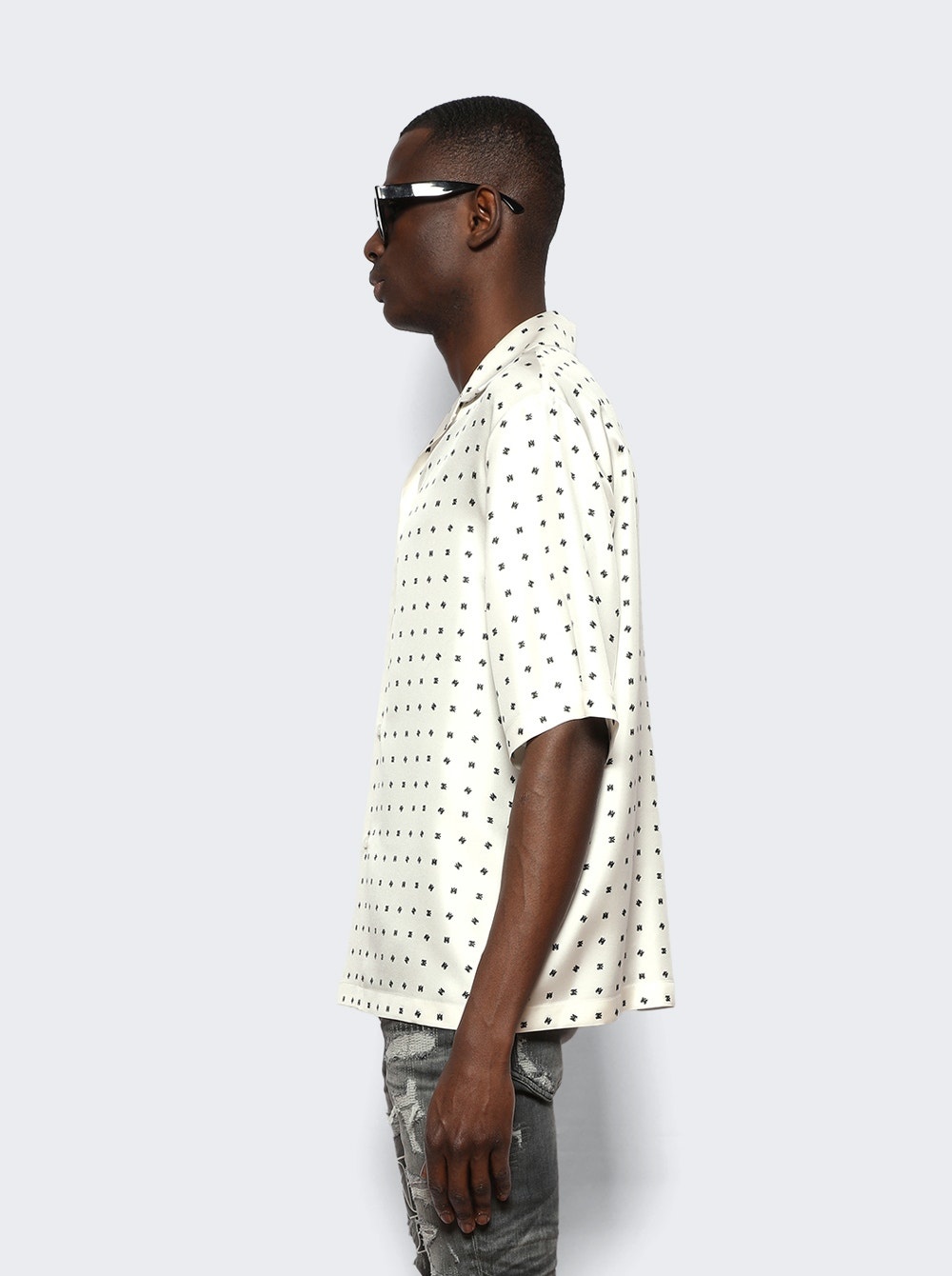 Mix and Match MA Short Sleeve Shirt White - 4