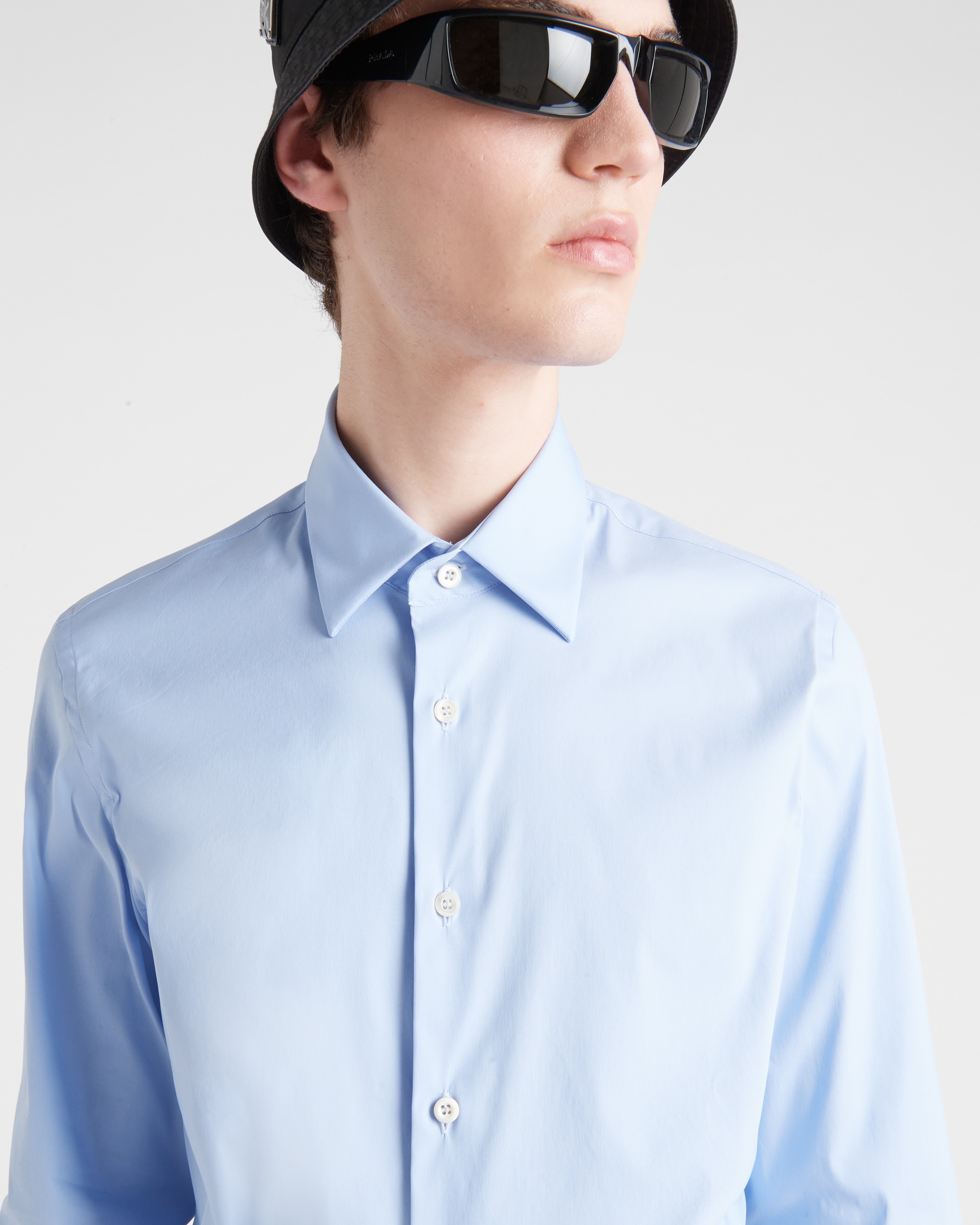 Stretch Poplin Shirt - 3