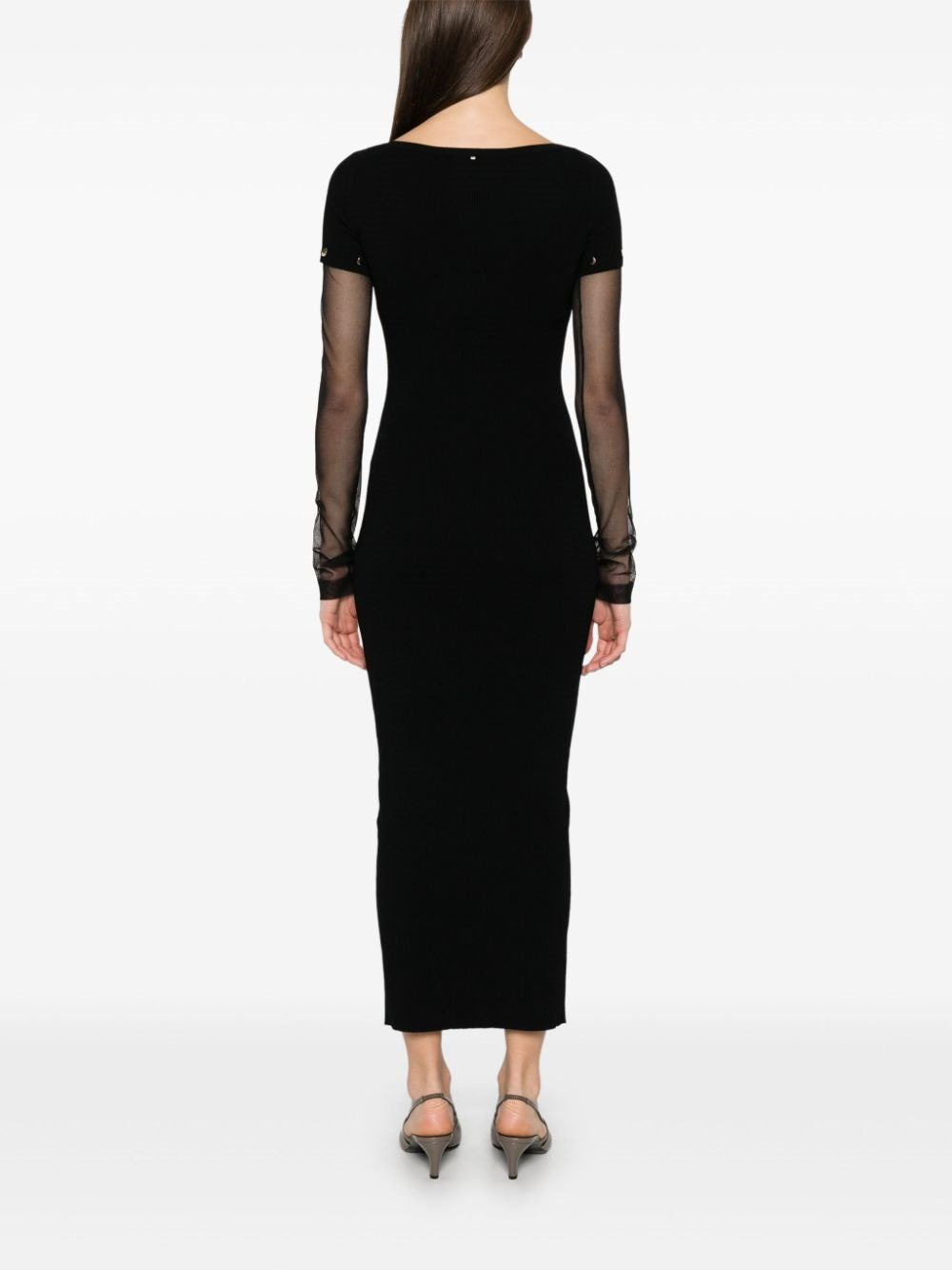 Knitted long dress - 6