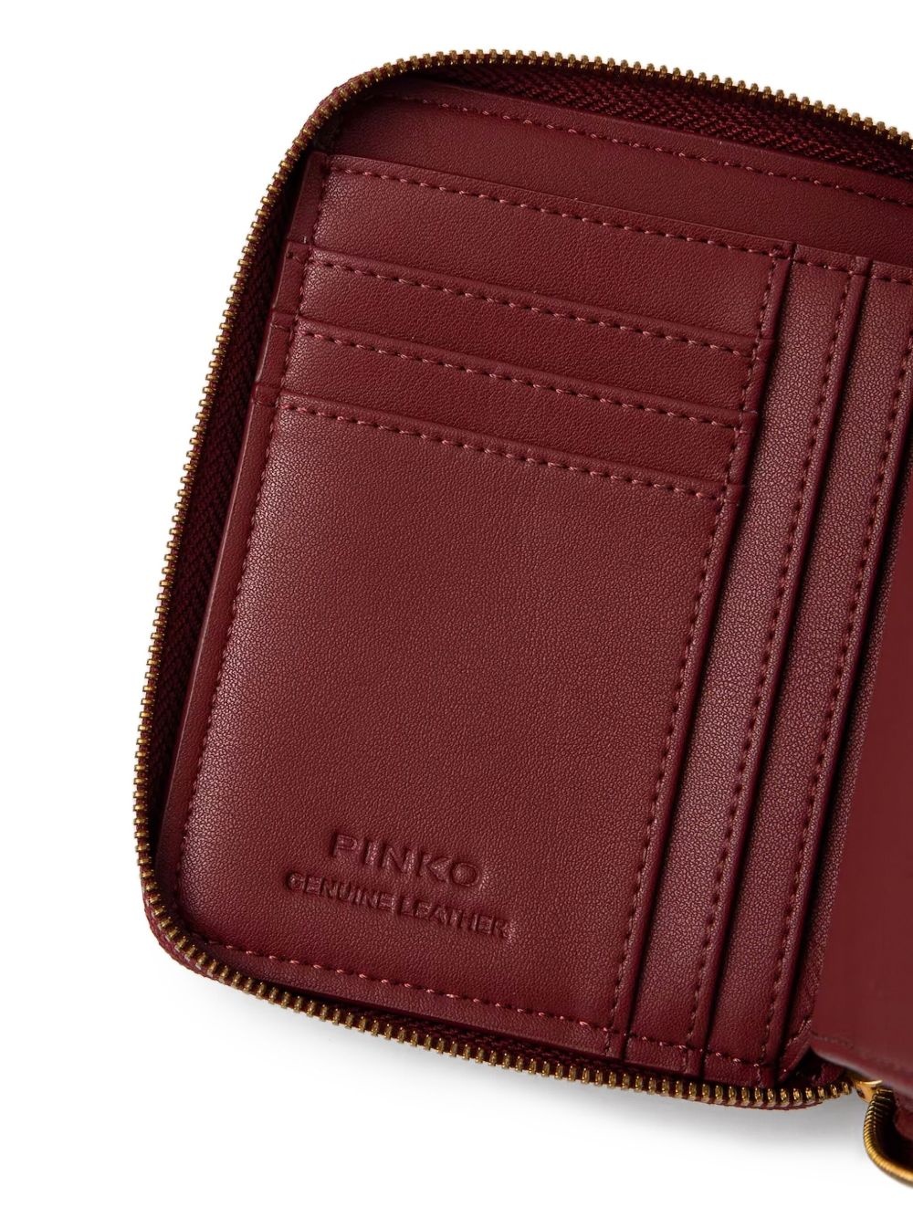 zip-around leather wallet - 3