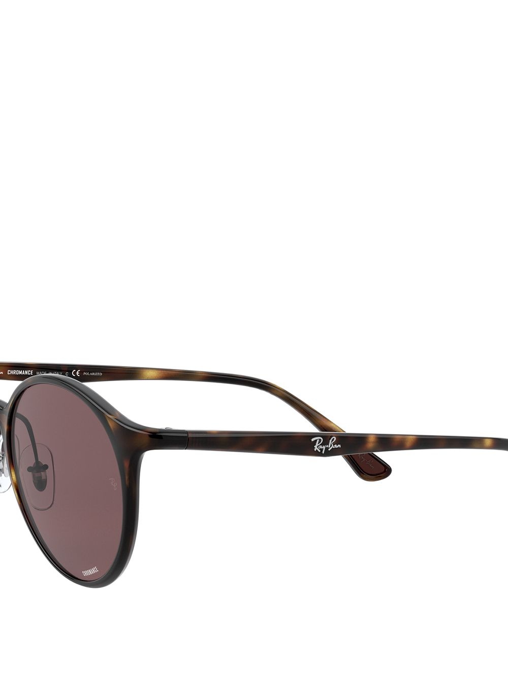 round tortoiseshell sunglasses - 3