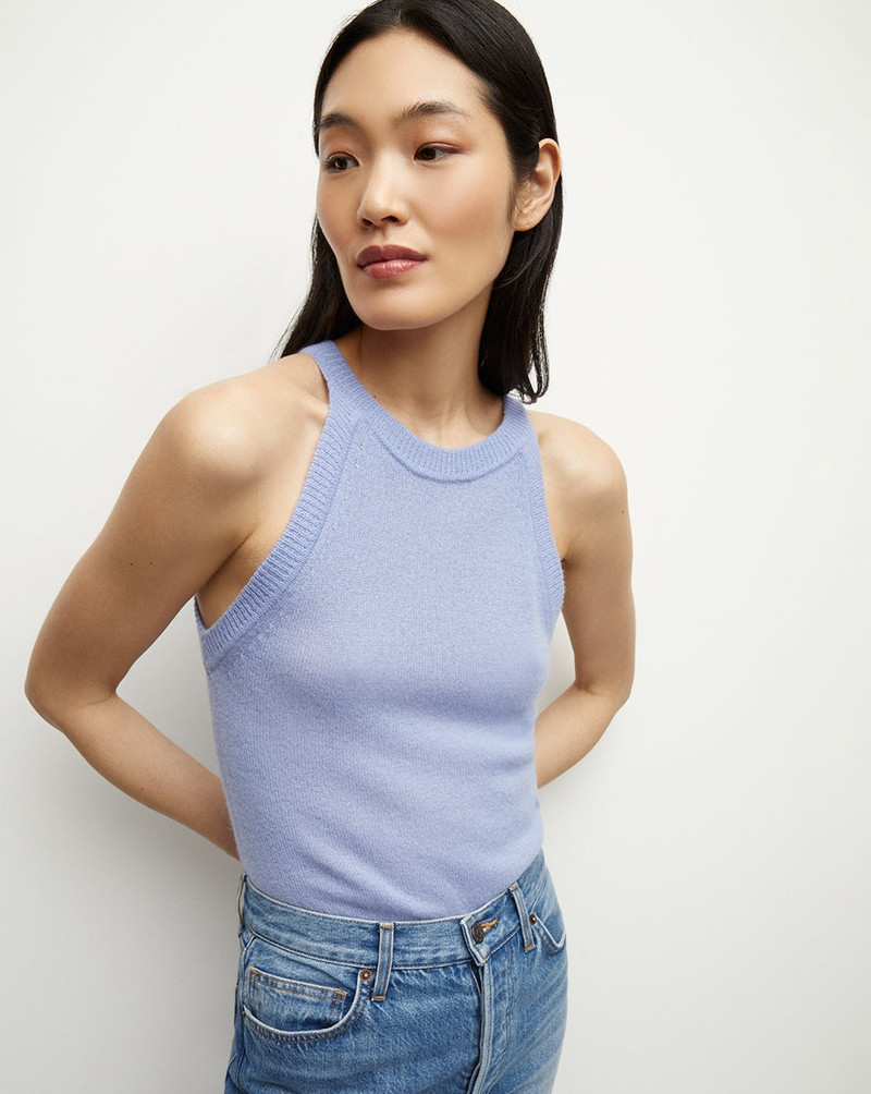 VERONICA BEARD MYRICK CASHMERE TANK outlook