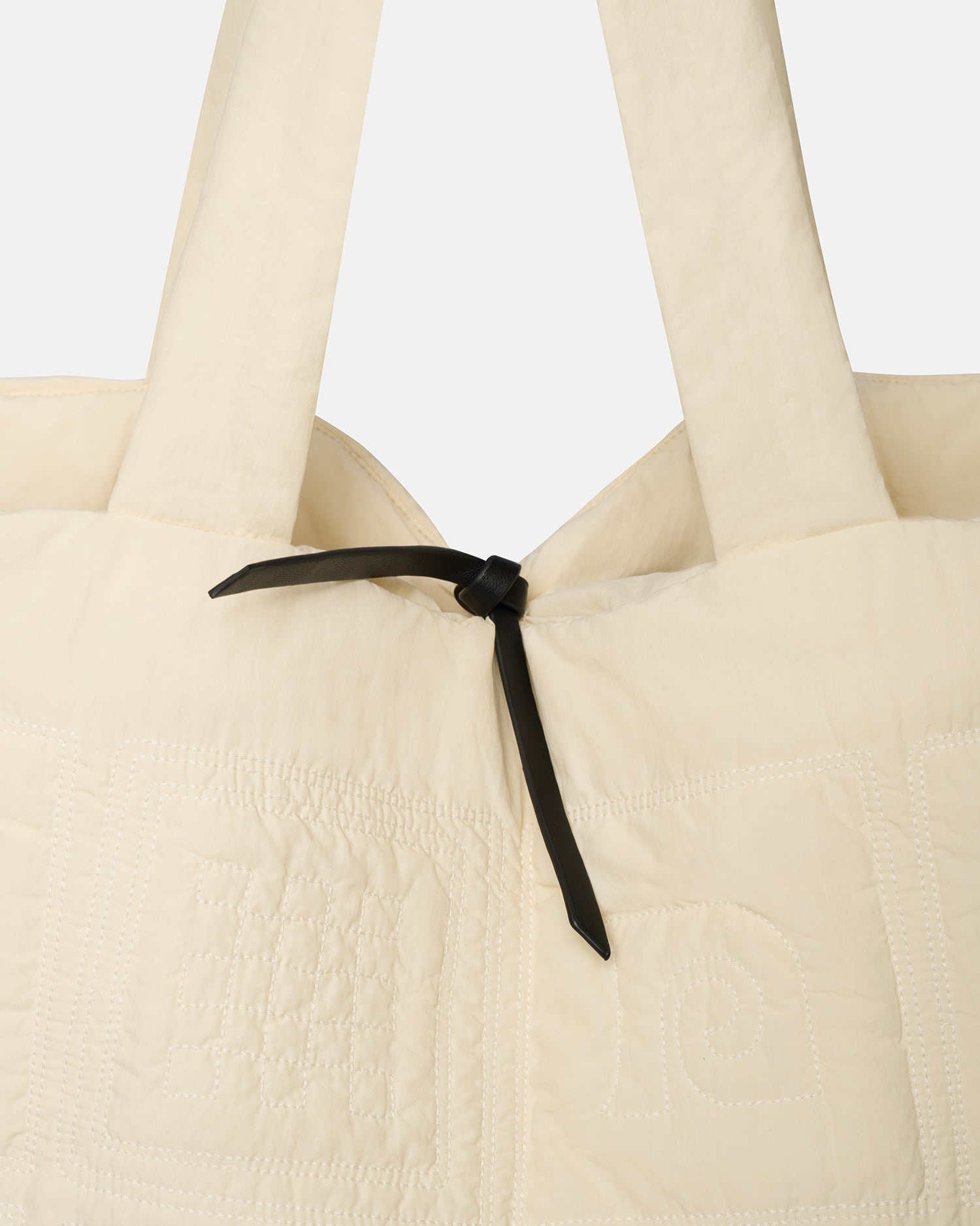 Quilted Tech-Poplin Tote - 4