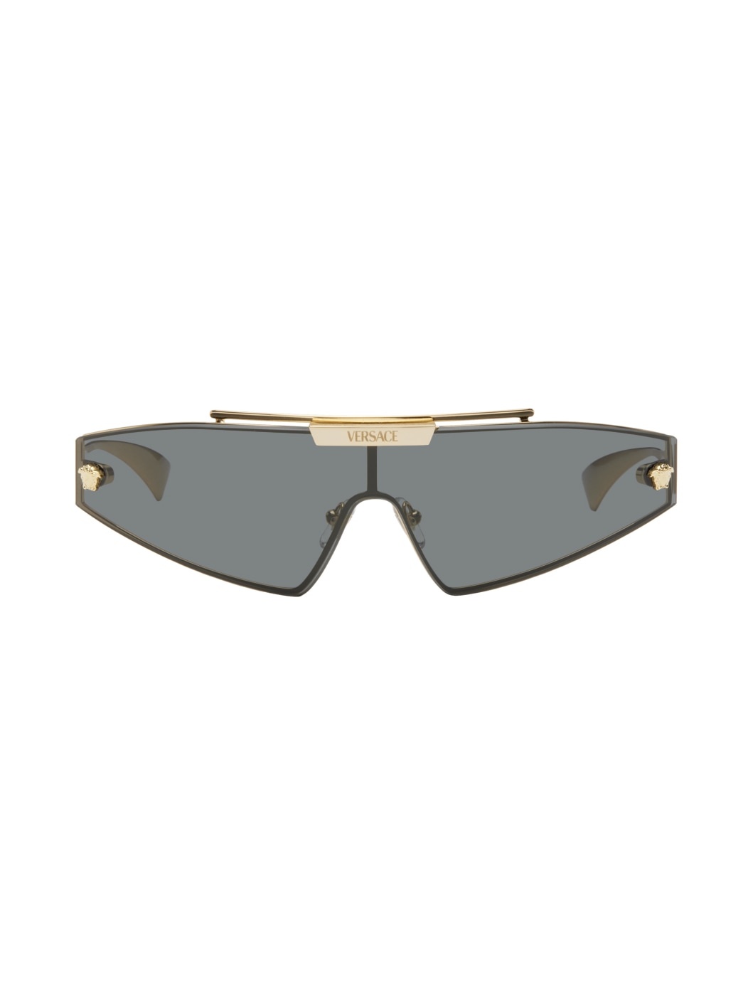 Gold Medusa Horizon Sunglasses - 1