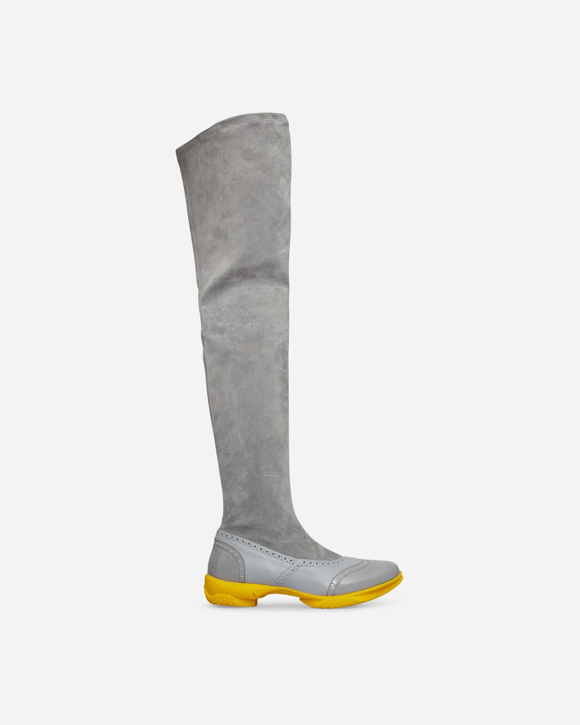 Sonia High Boots Fog Grey / Oyster Grey / Yellow - 1
