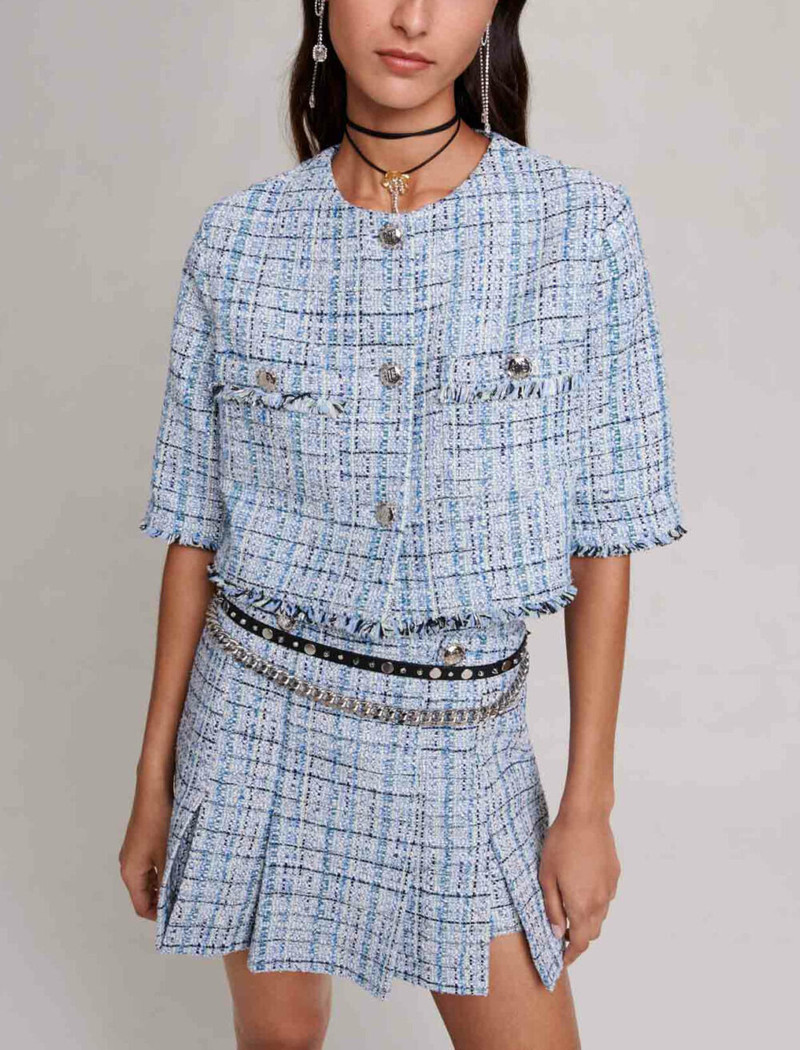 Short pleated skirt 5