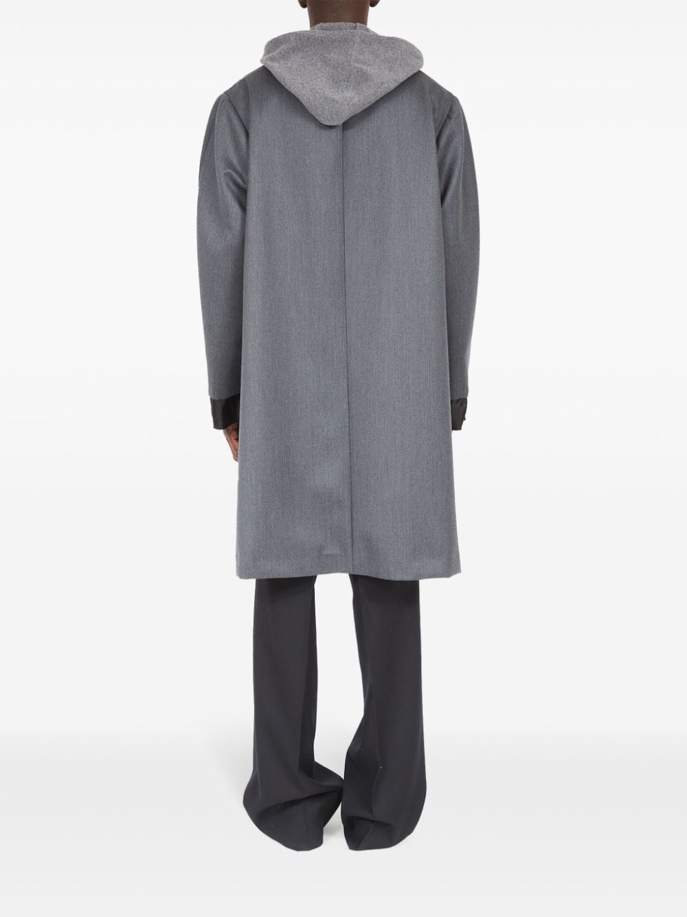 cavalry layered twill coat - 4