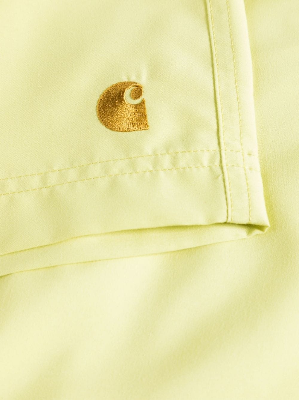 logo-embroidered swim shorts - 3