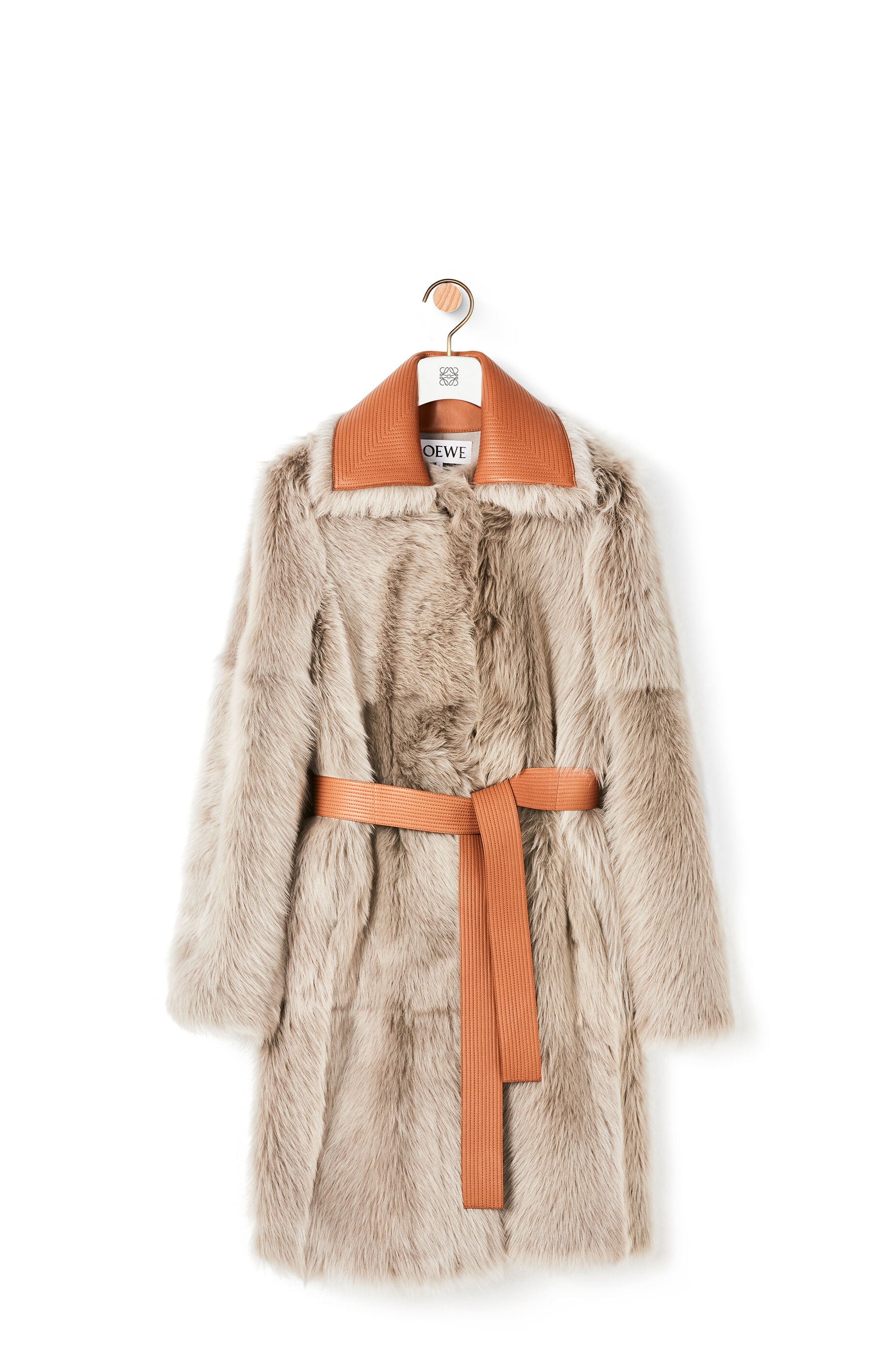 Coat in shearling - 1