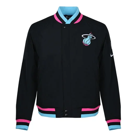Men's Nike NBA Miami Heat Black Jacket AH5285-010 - 1