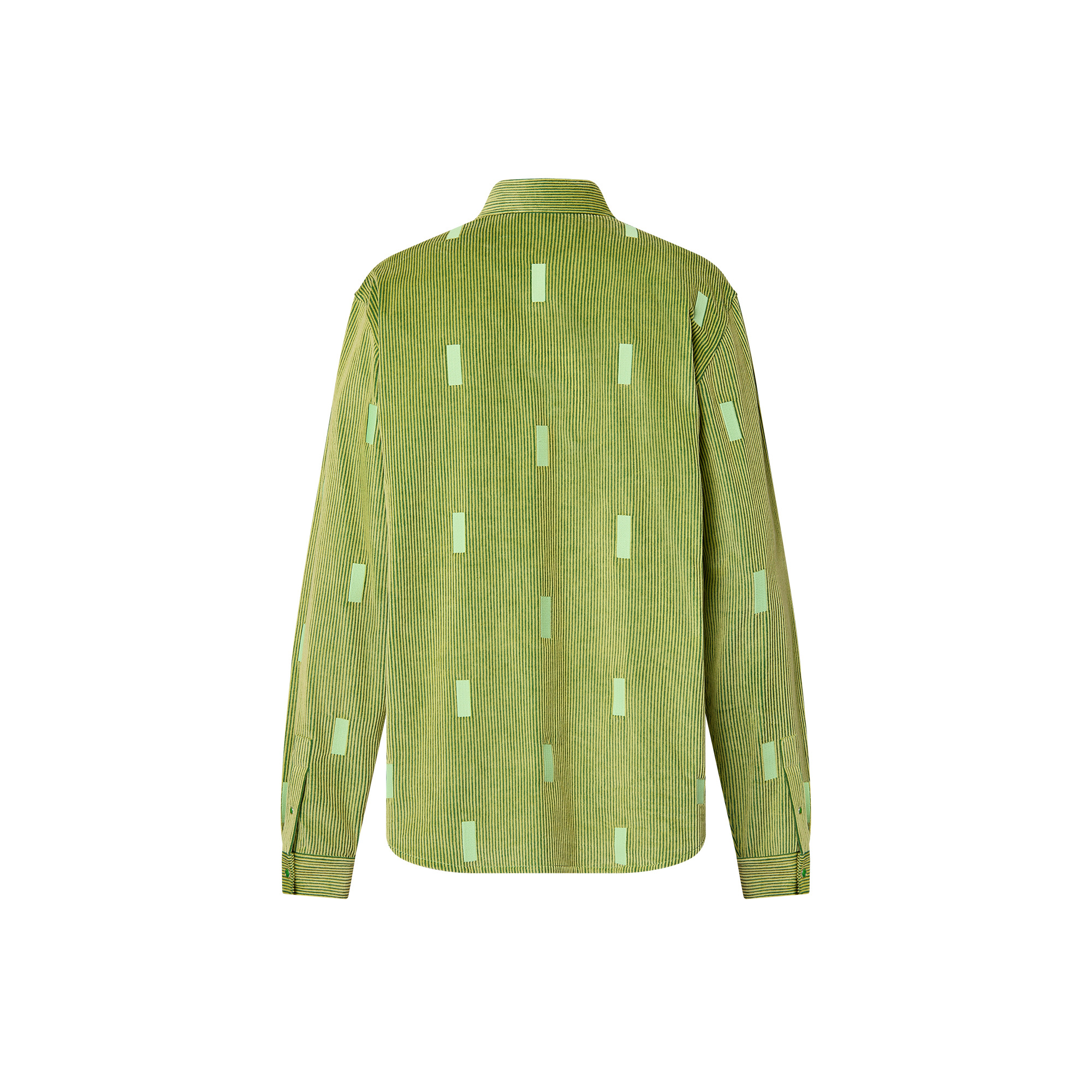 Louis Vuitton LV x Park Seo-Bo Corduroy Long-Sleeved Shirt | REVERSIBLE