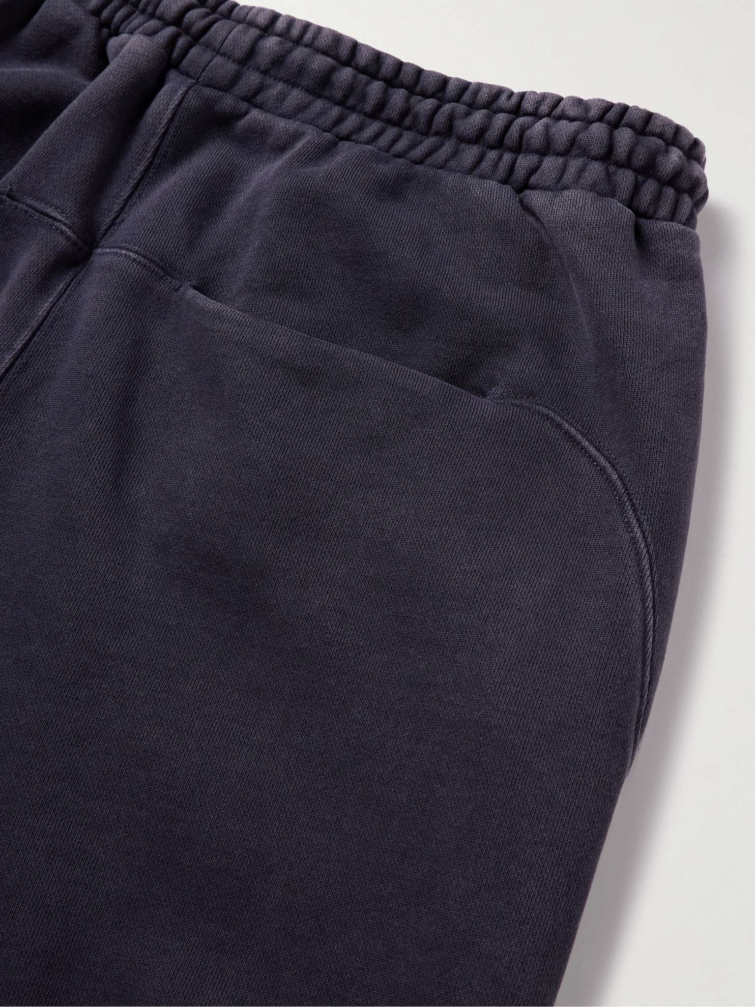 Straight-Leg Organic Cotton-Jersey Drawstring Shorts - 5