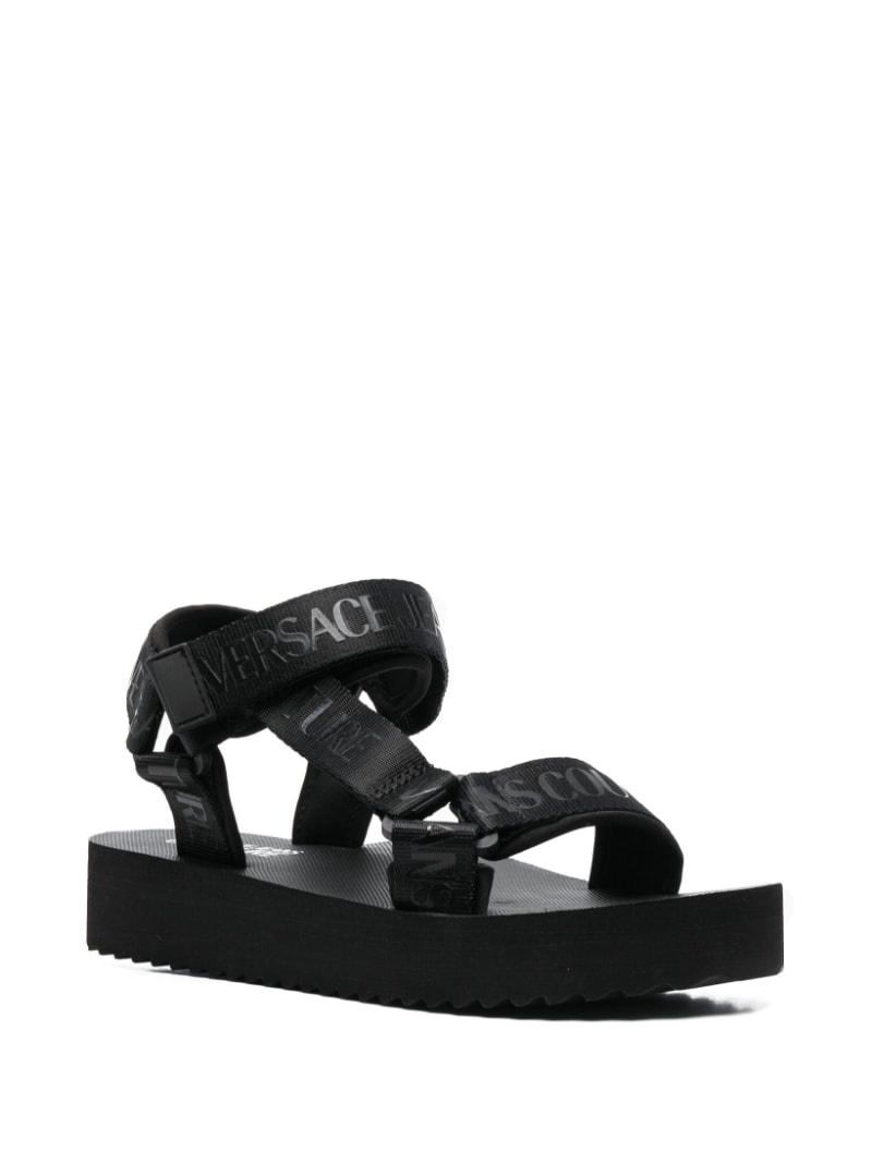 strappy platform sandals - 2