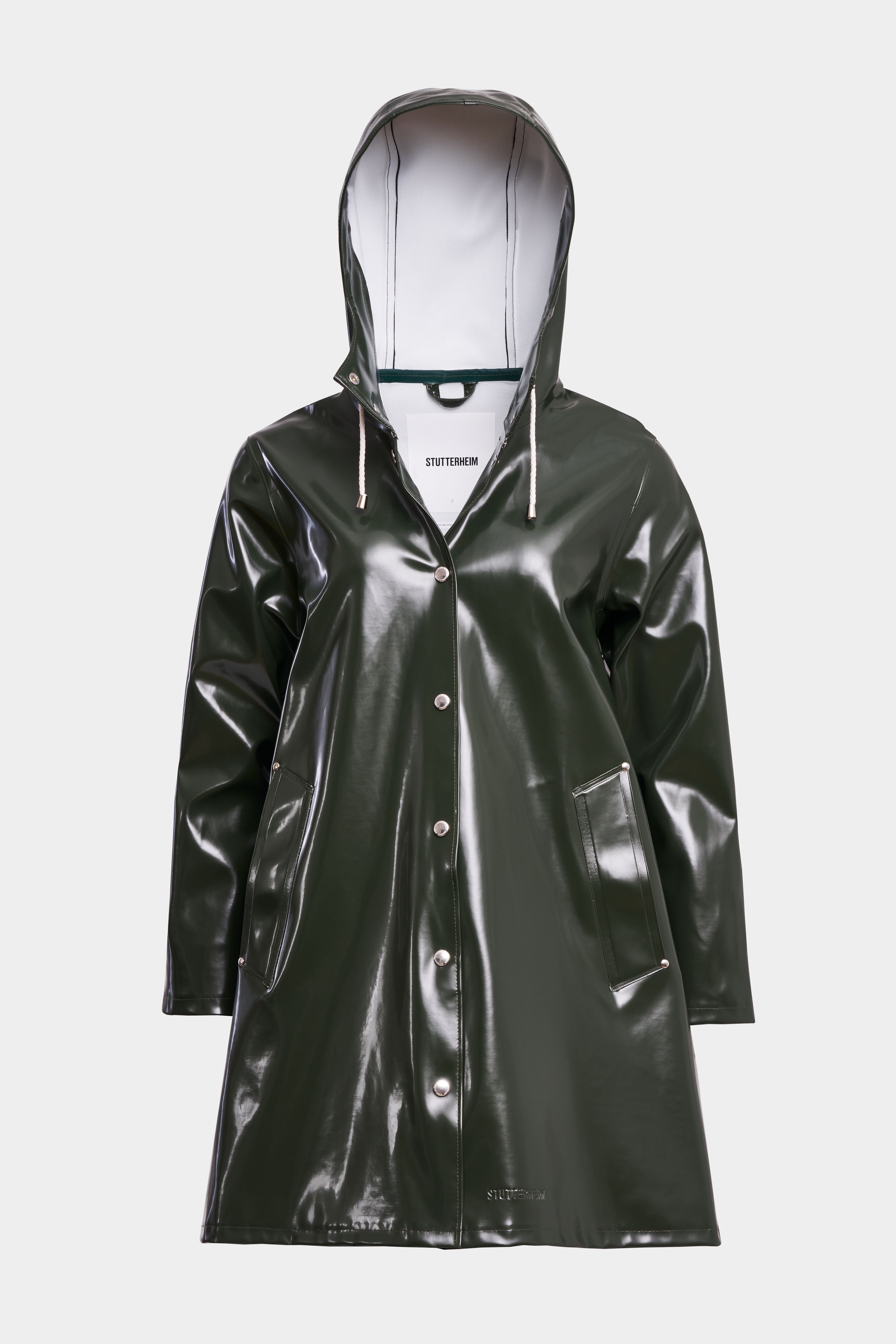 Mosebacke Opal Raincoat Green - 5