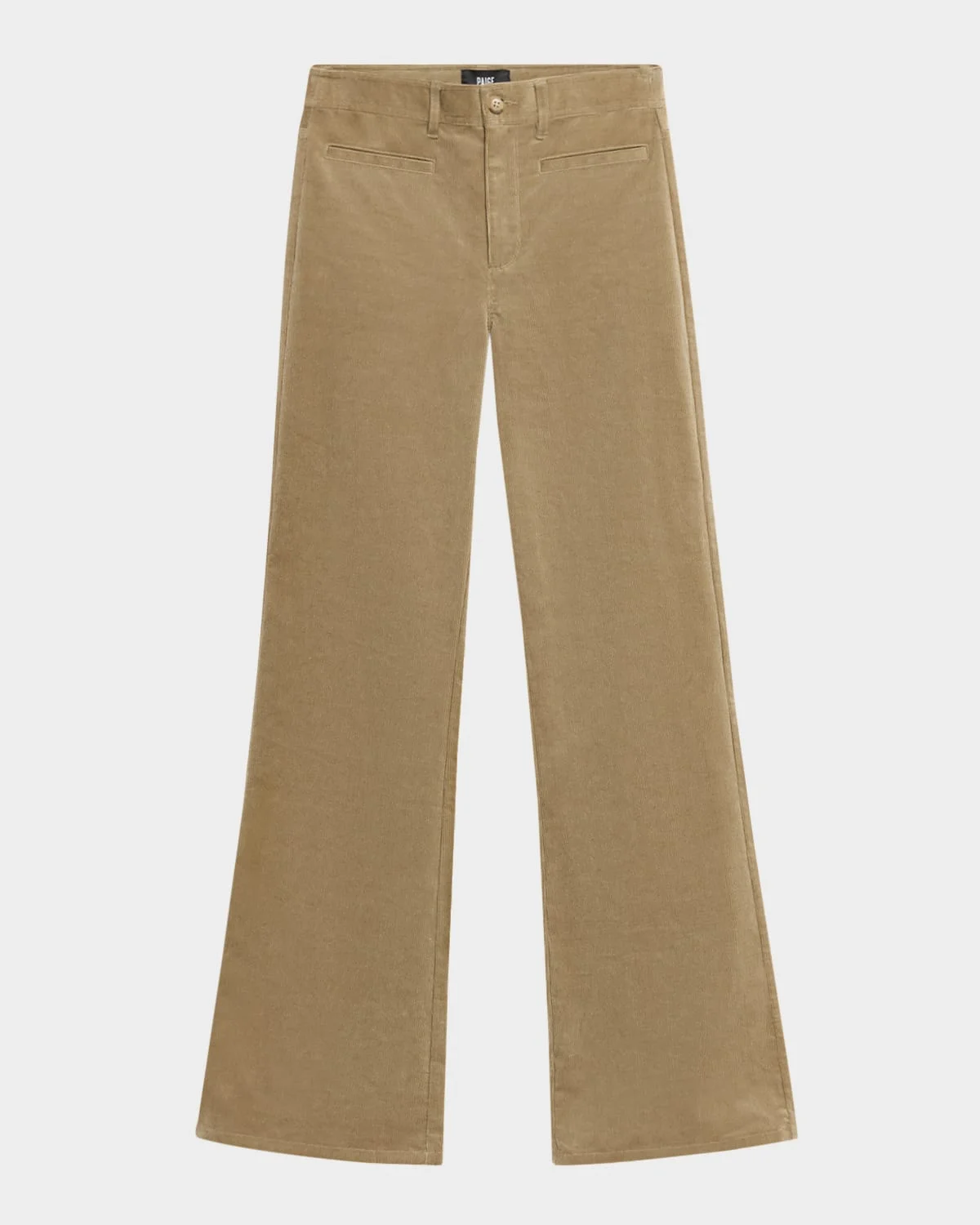 Leenah Wide-Leg Corduroy Jeans with Welt Pockets - 1