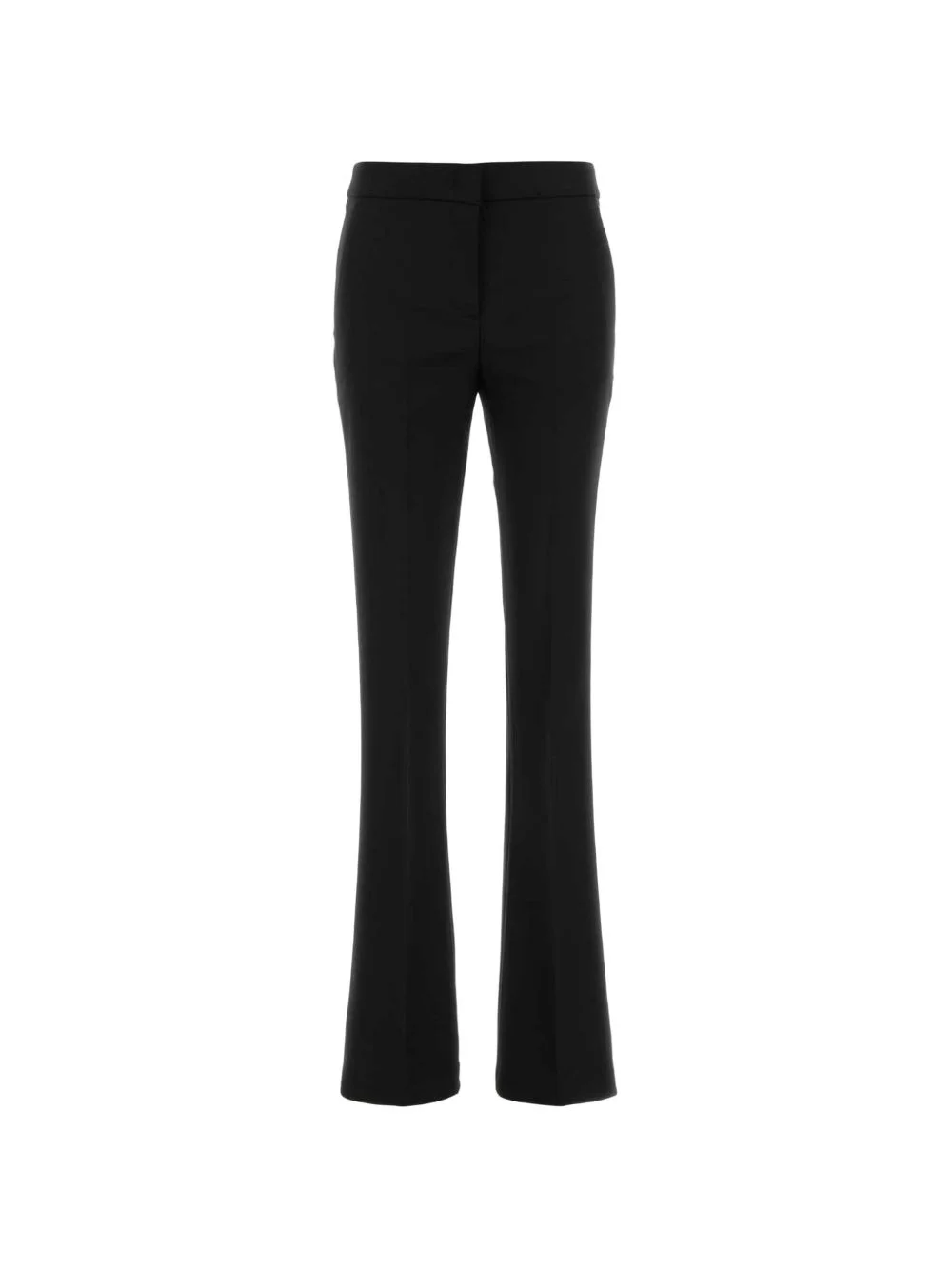 gabardine flared trousers - 1