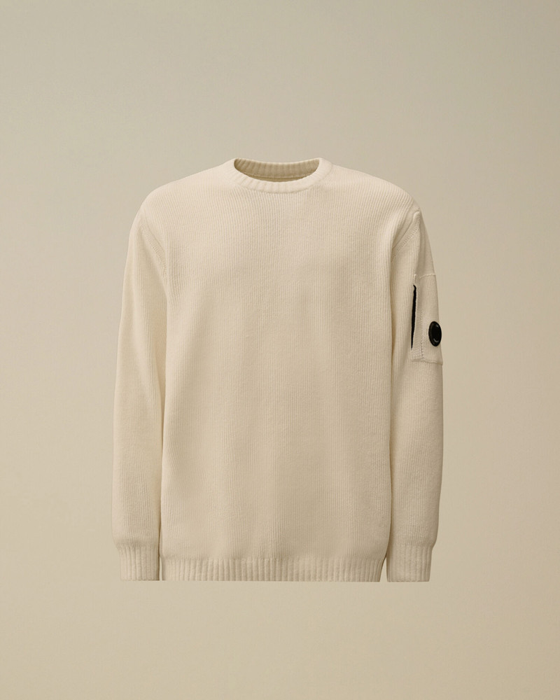Cotton Chenille Crewneck Sweater 1