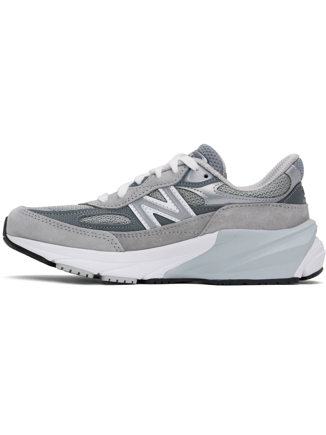 Gray 'Made in USA' 990v6 Sneakers - 3