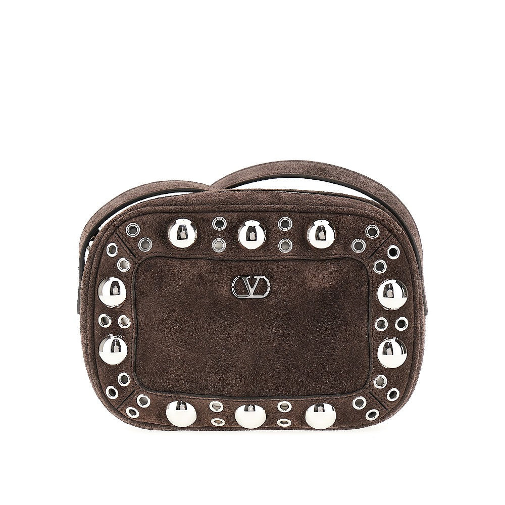 SUEDE LEATHER 'NELLCÔT' CROSSBODY BAG - 1