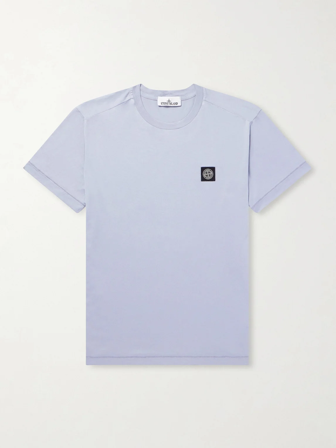 Logo-Appliquéd Garment-Dyed Cotton-Jersey T-Shirt - 1