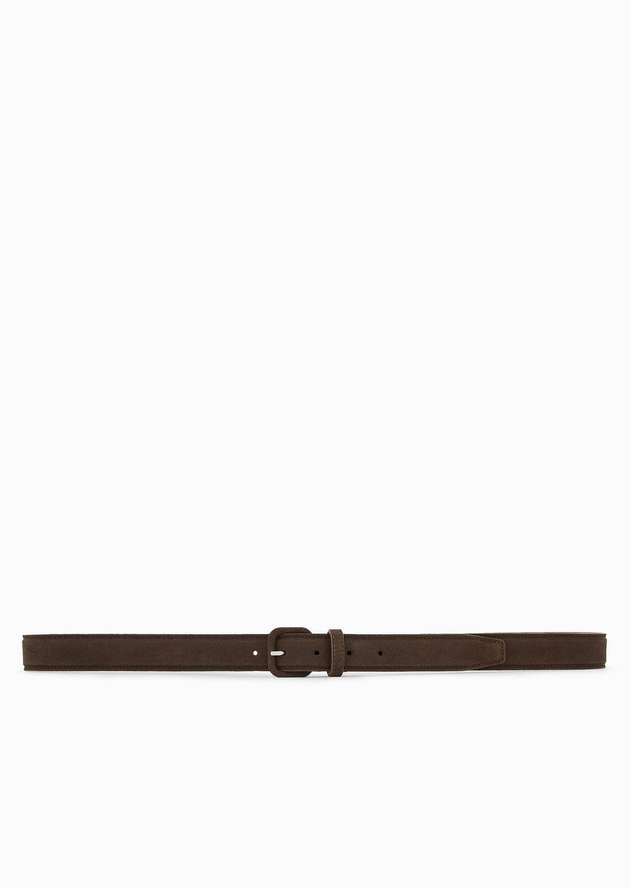 Suede belt with buckle - 3