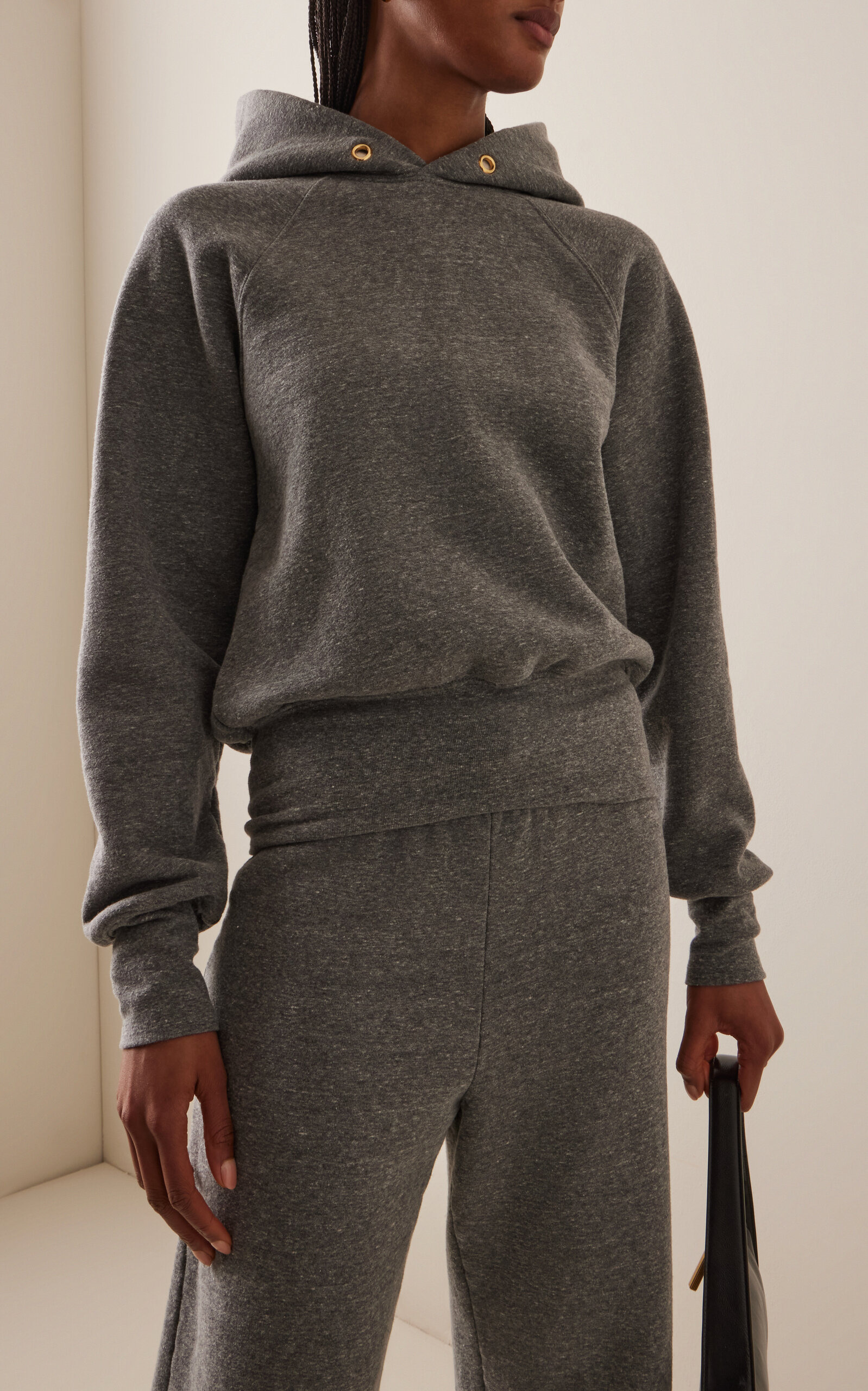 Taylor Cotton-Blend Sweatshirt grey - 2