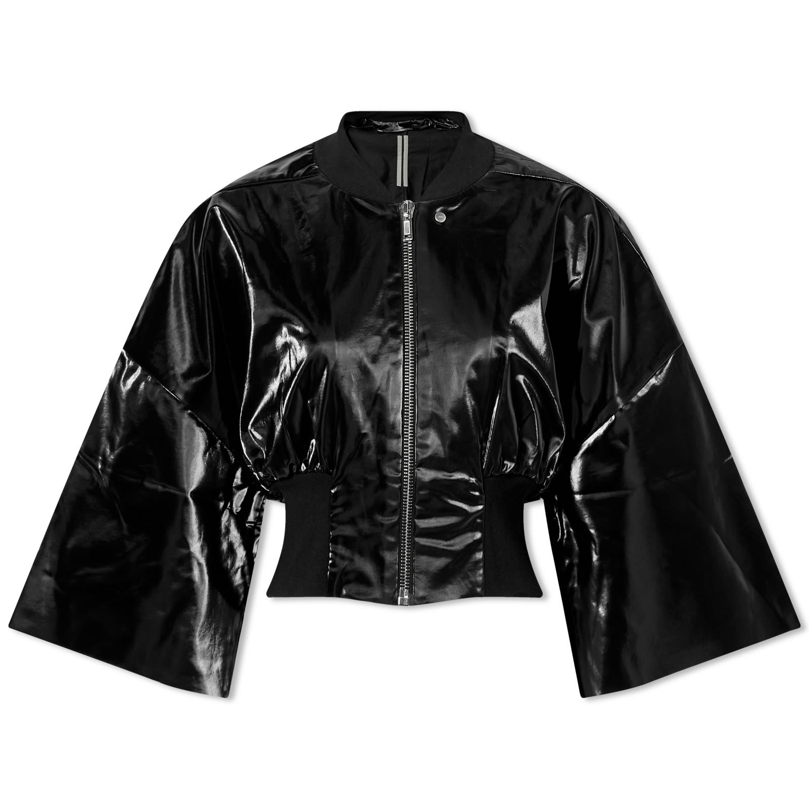 Rick Owens DRKSHDW Cinched Tommy Cropped Bomber Jacket - 1