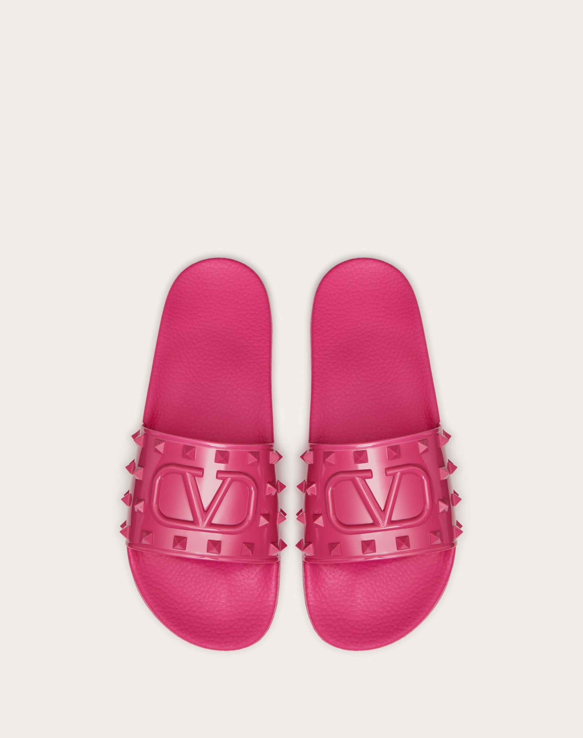 RUBBER SUMMER VLOGO SIGNATURE SLIDE SANDAL - 4