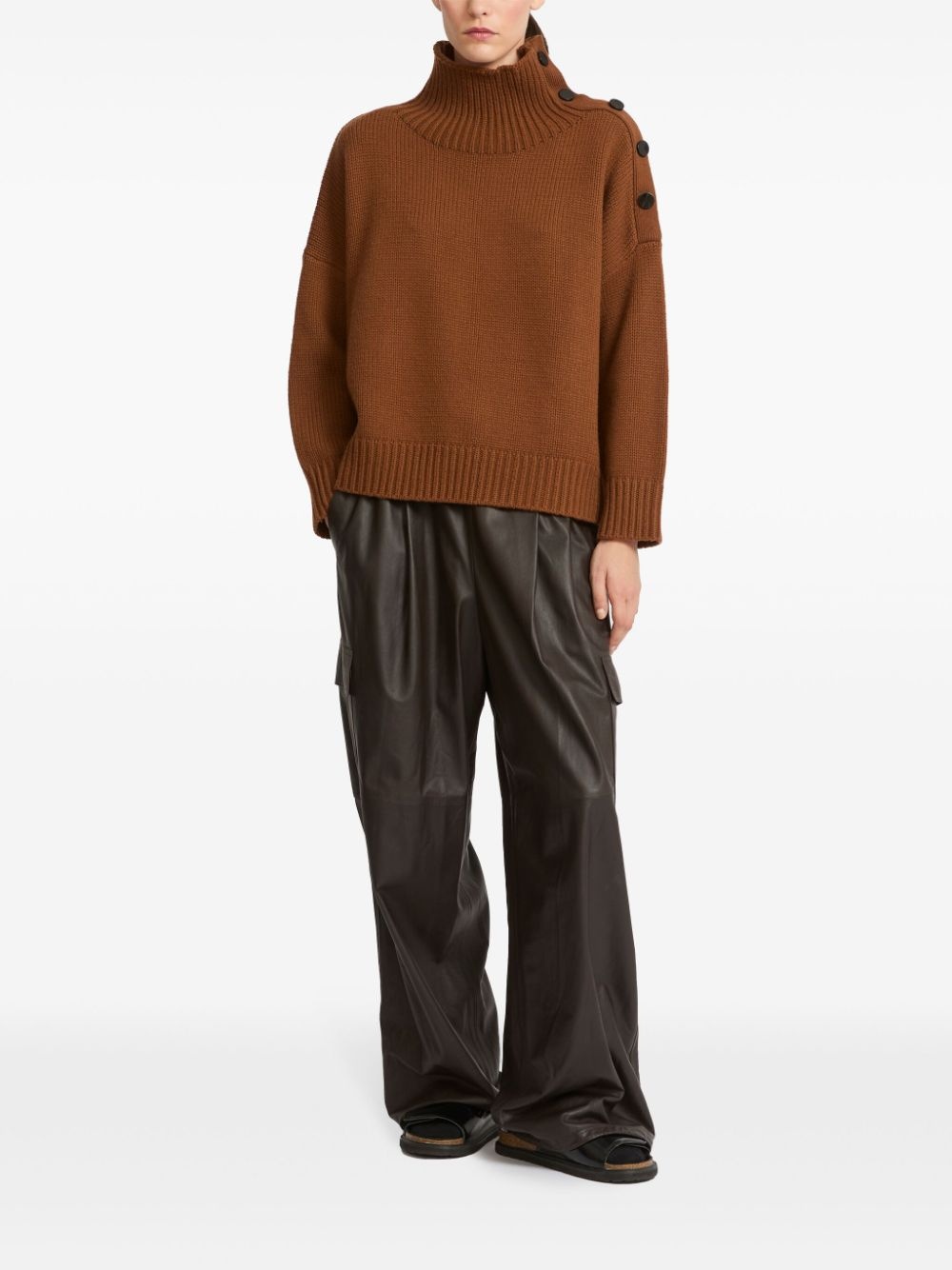 oversized knit jumper - 2