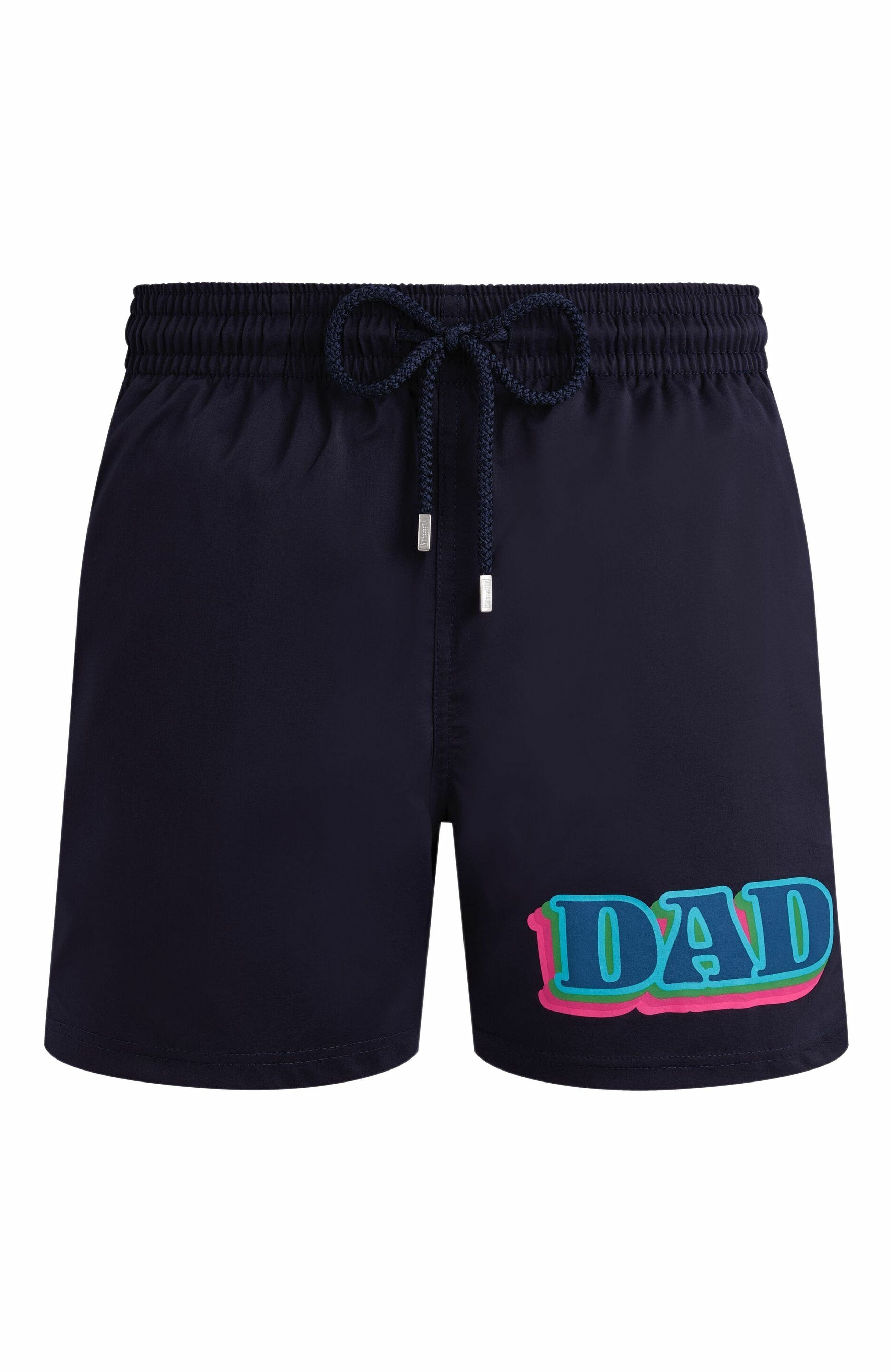 Vilebrequin Men's Dad and Son Stretch Short Swim Shorts in Bleu Marine at Nordstrom - 2