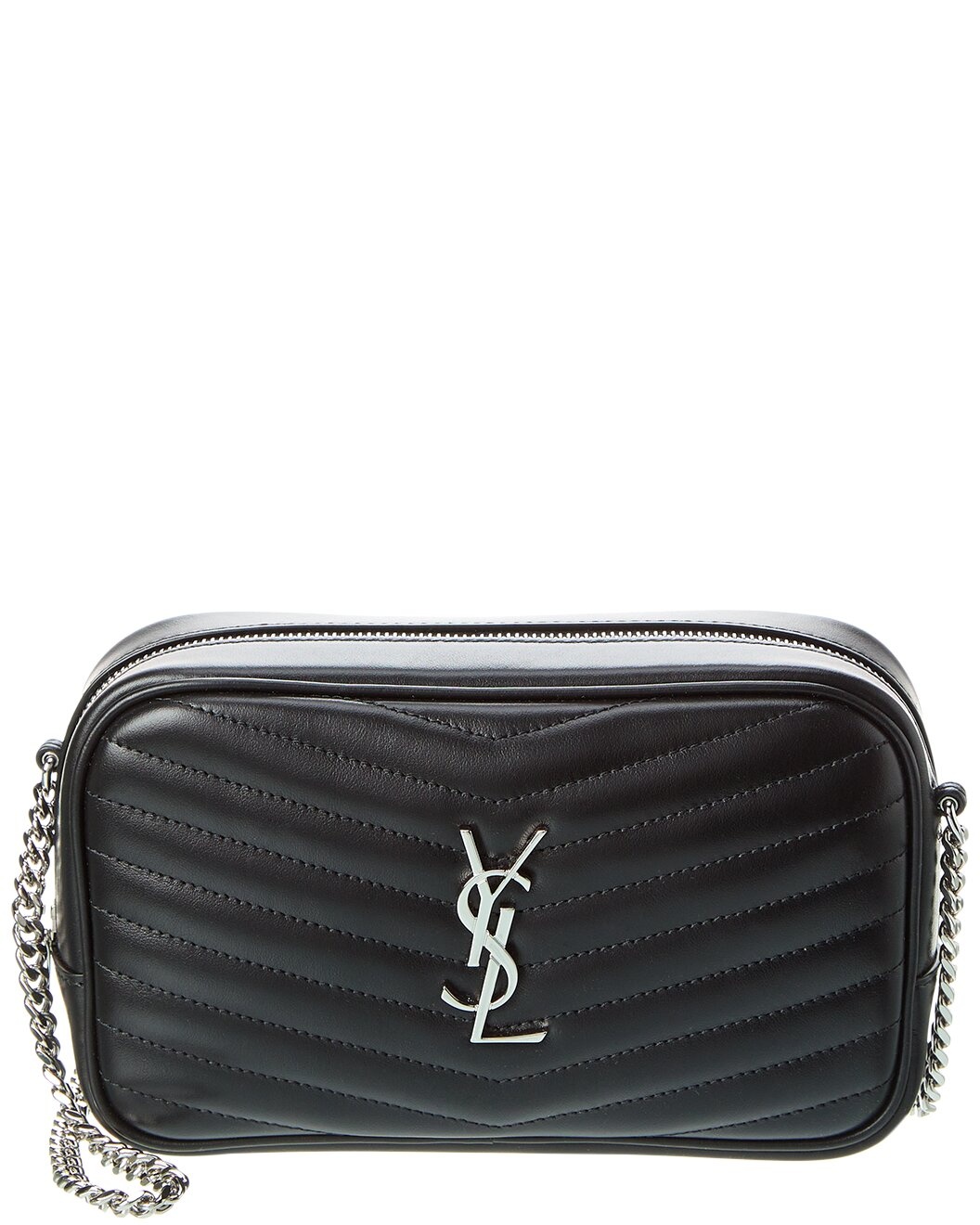 Saint Laurent Lou Mini Quilted Leather Camera Bag - 1