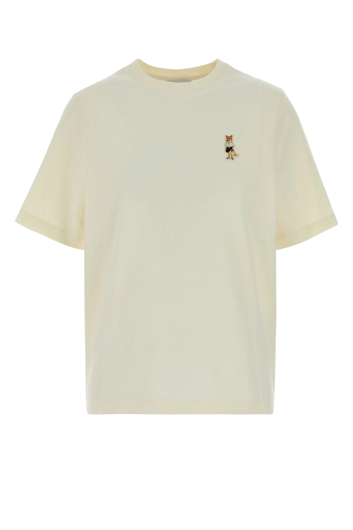 Ivory cotton t-shirt - 1