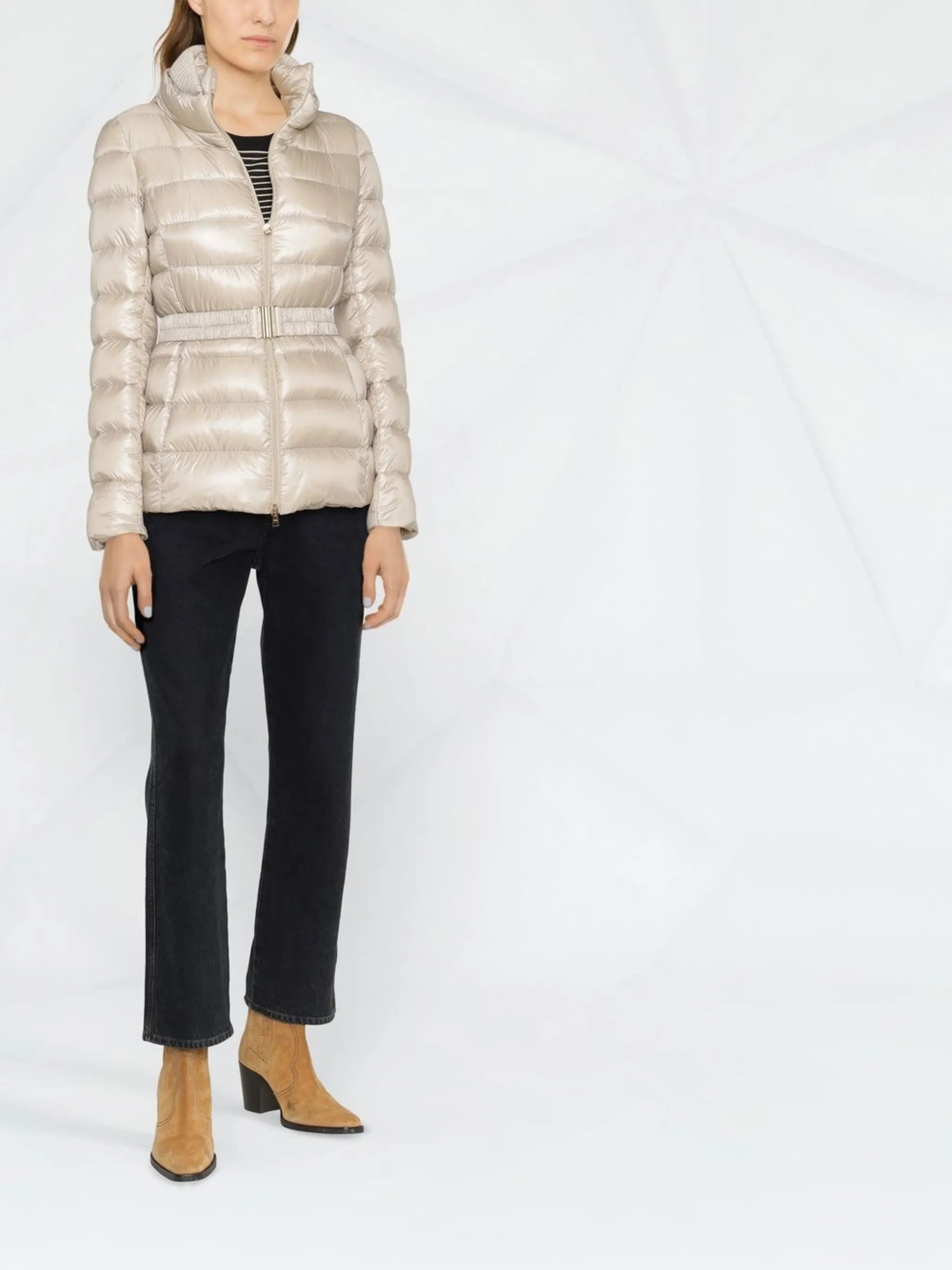 Zip-up Padded Jacket - 2