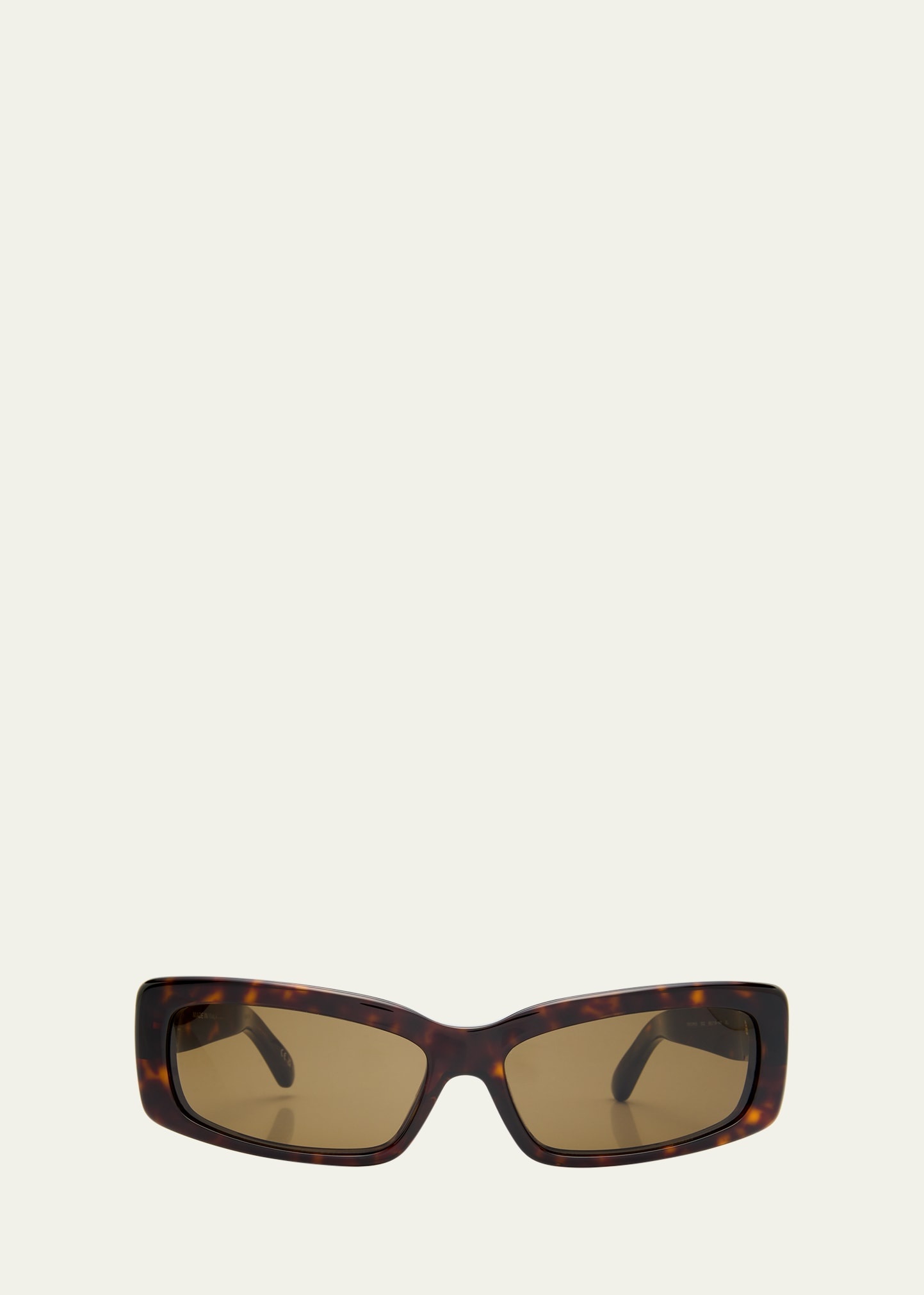 BB0286S Acetate Rectangle Sunglasses - 1