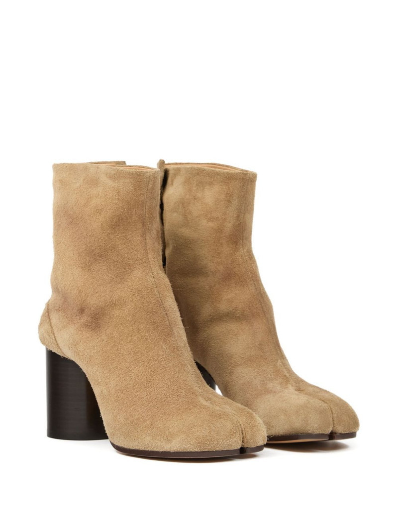 Maison Margiela Tabi suede ankle boots outlook
