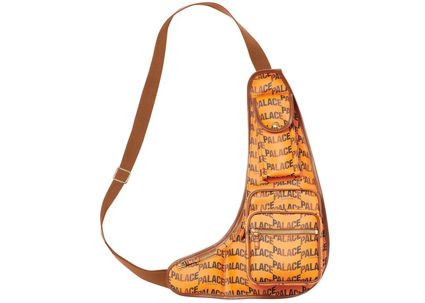 Palace P-Lux Body Bag (SS20) Orange - 1