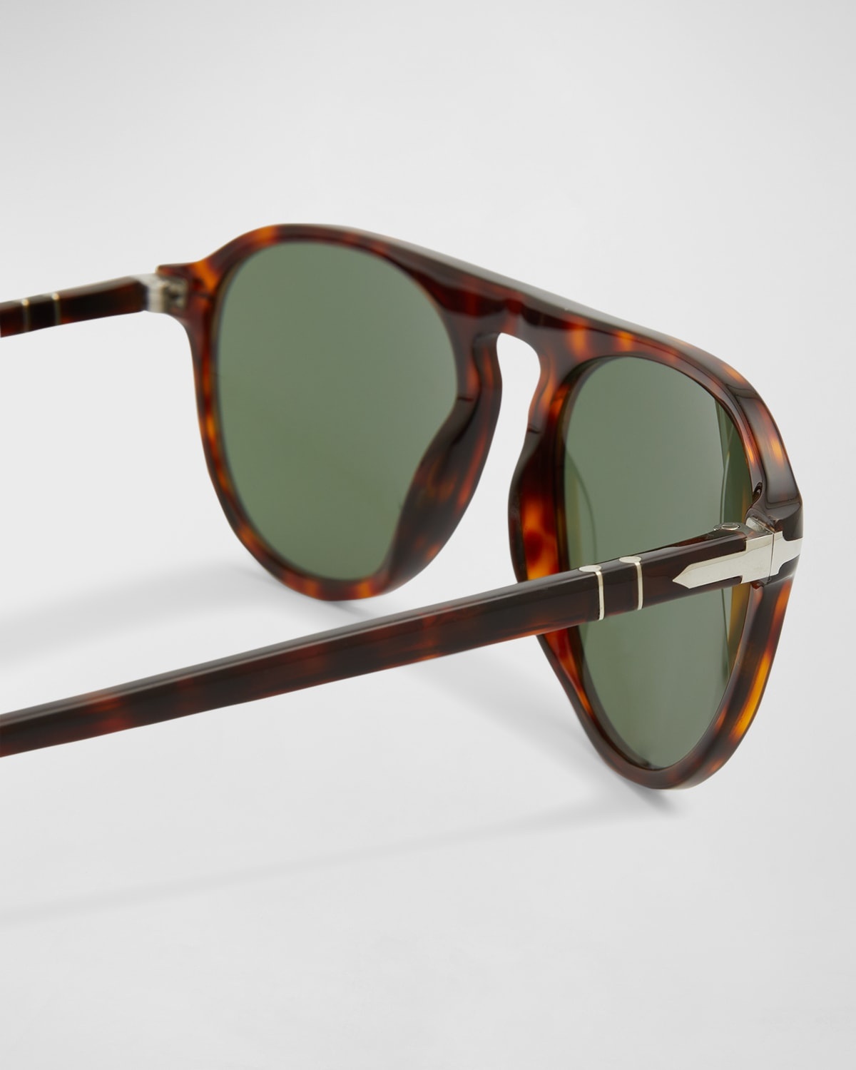 Men's Keyhole Bridge Round Sunglasses - 5