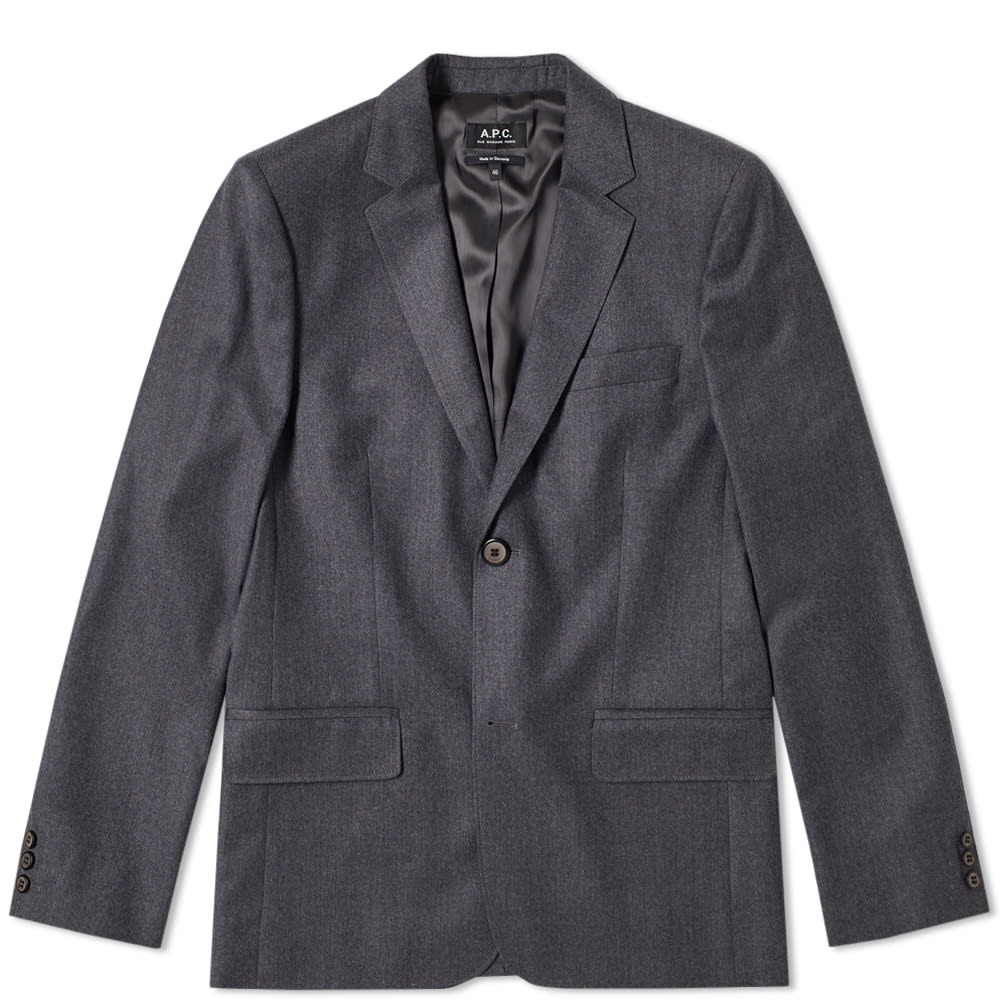 A.P.C. Spencer Flannel Blazer - 1